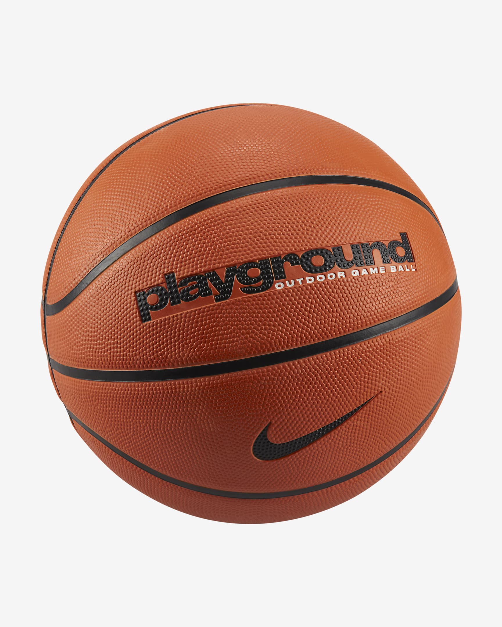 Nike Everyday Playground 8P Basketball (Deflated) - Orange/Black/Black