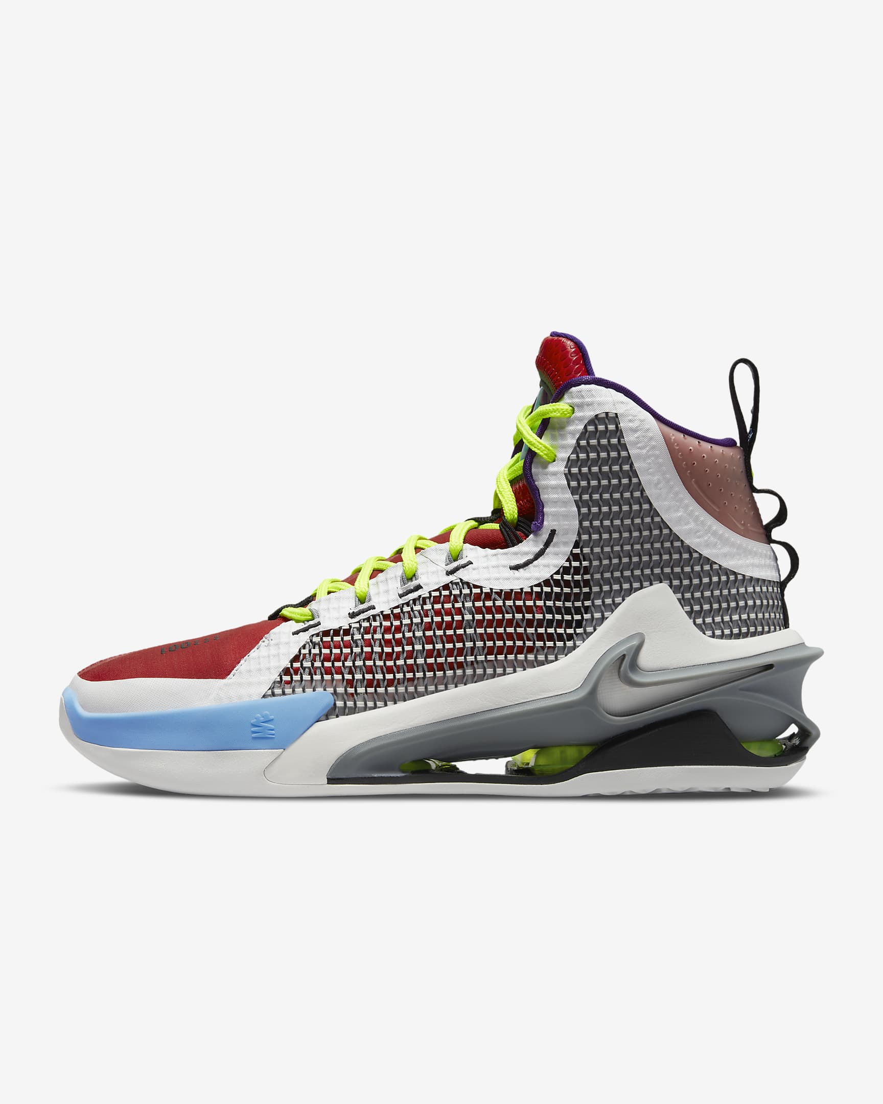 Nike G.T. Calzado de básquetbol Jump - Blanco cumbre/Cedro/Azul universitario/Gris partícula