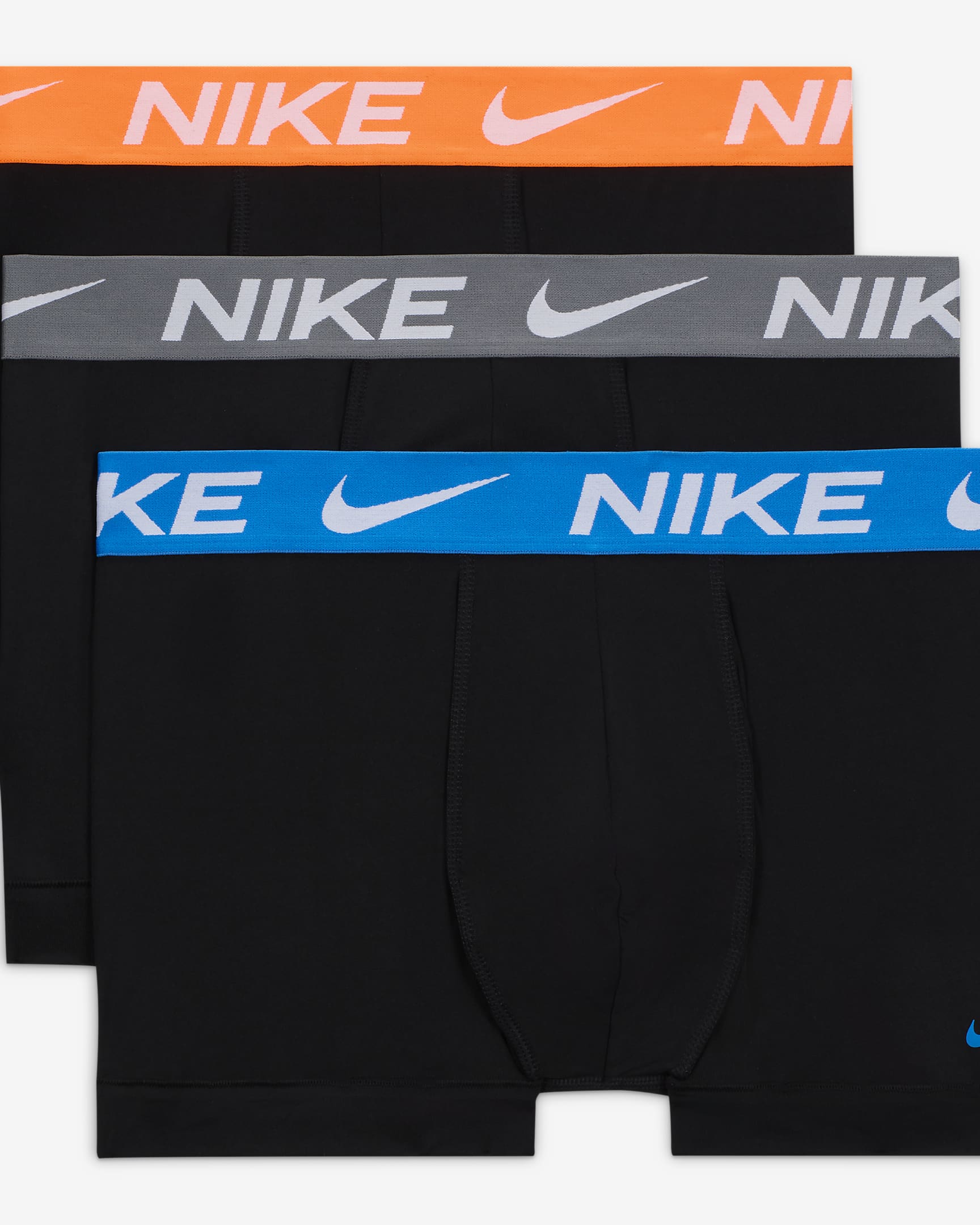 Ropa interior para hombre (paquete de 3) Nike Dri-FIT Essential Micro - Negro