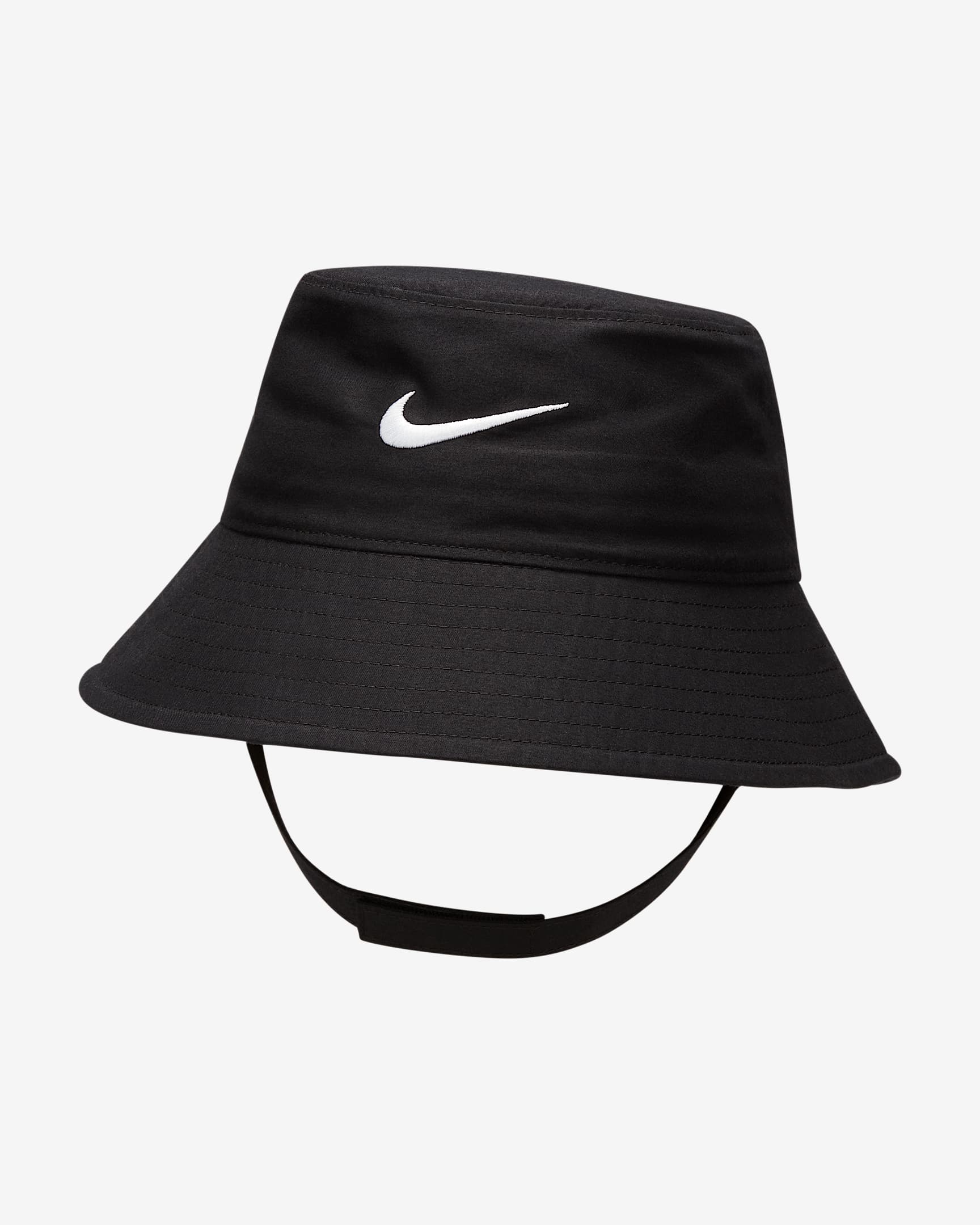 Nike Gorro tipo pescador con protección UPF 40+ - Infantil - Negro