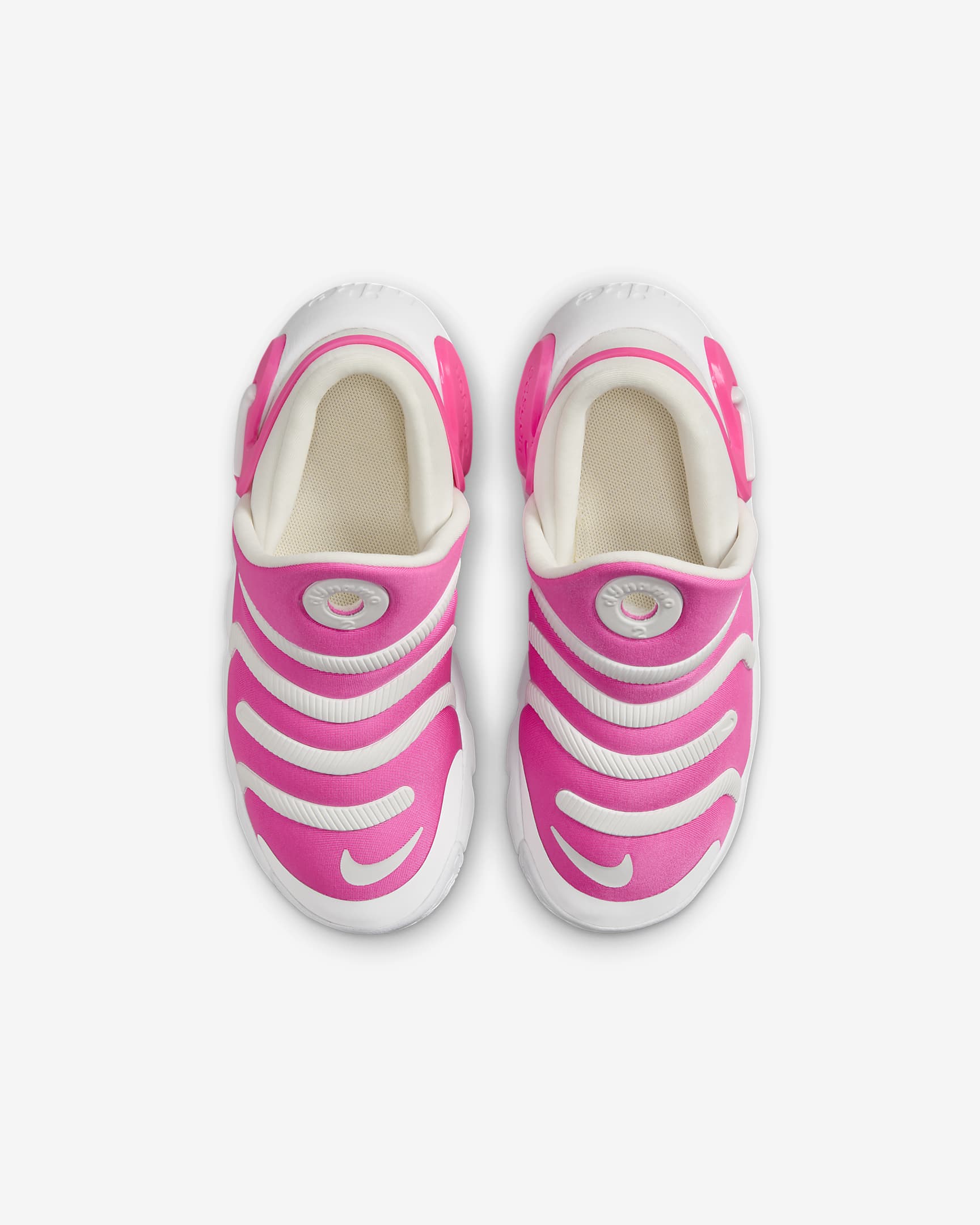 Nike Dynamo 2 EasyOn Younger Kids' Shoes - Laser Fuchsia/White/Summit White