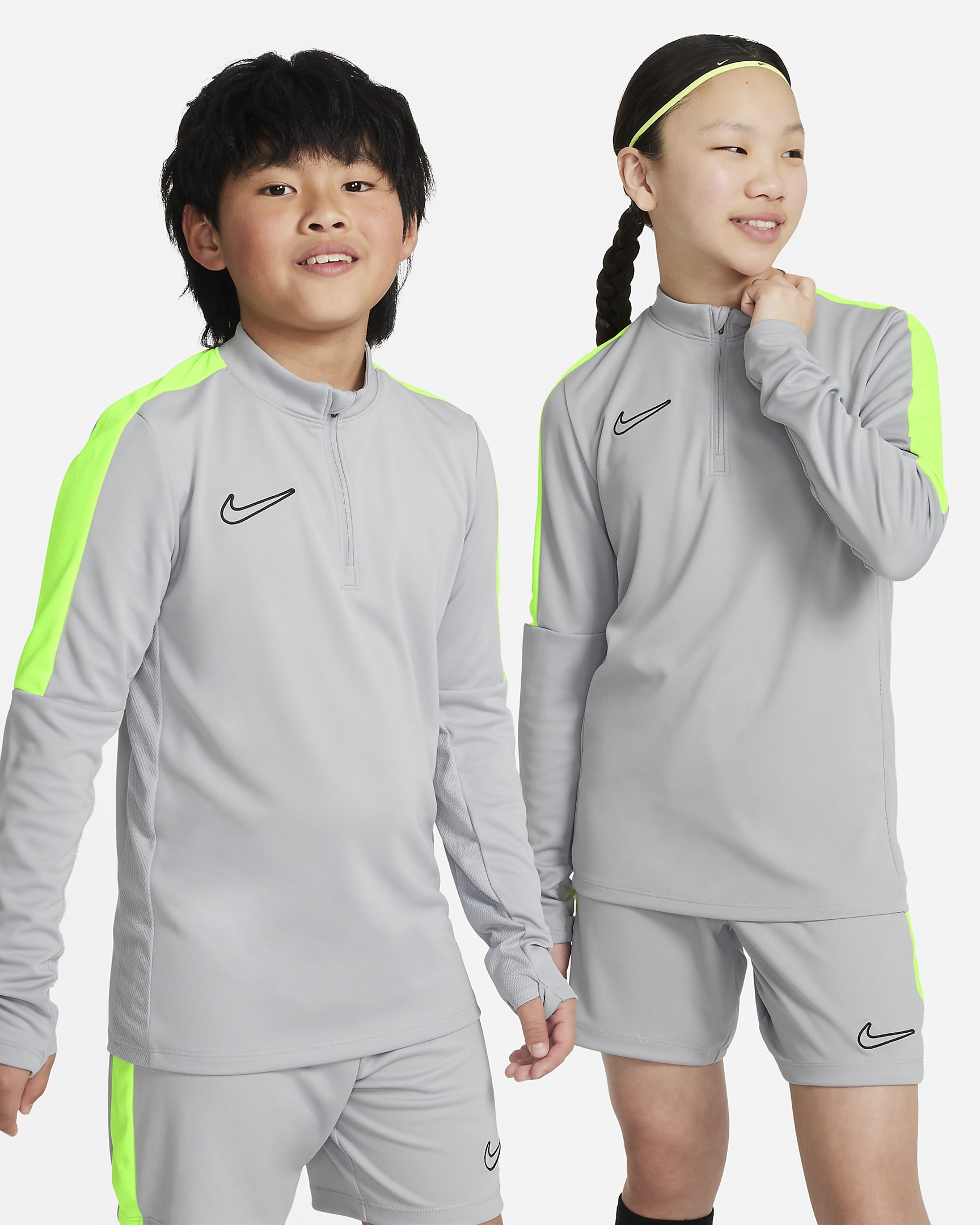Nike Dri-FIT Academy23 Big Kids' Soccer Drill Top. Nike.com