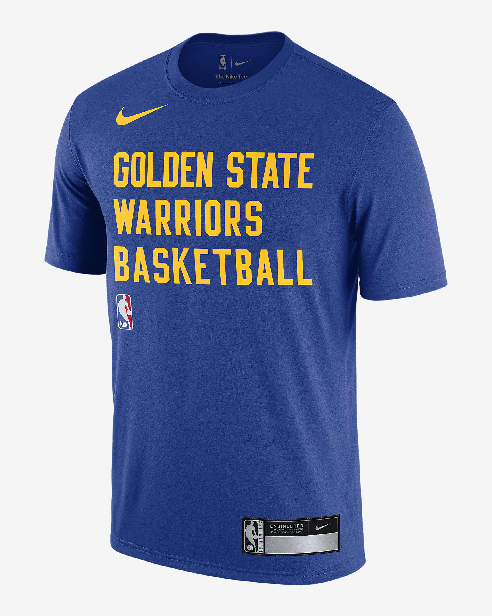 Golden State Warriors Mens Nike Dri Fit Nba Training T Shirt Nike Au 