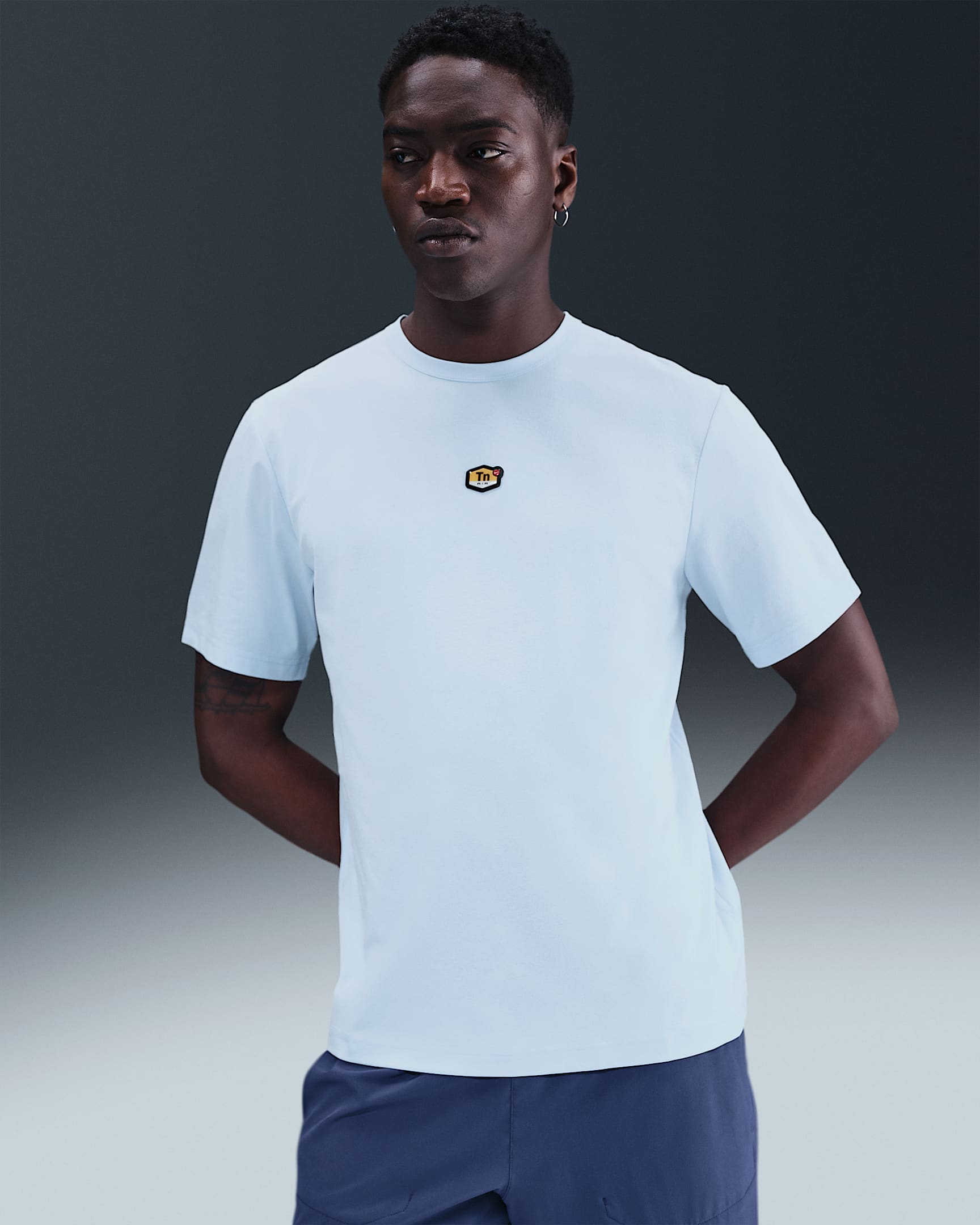 Pánské tričko Nike Sportswear - Celestine Blue/Blue Chill