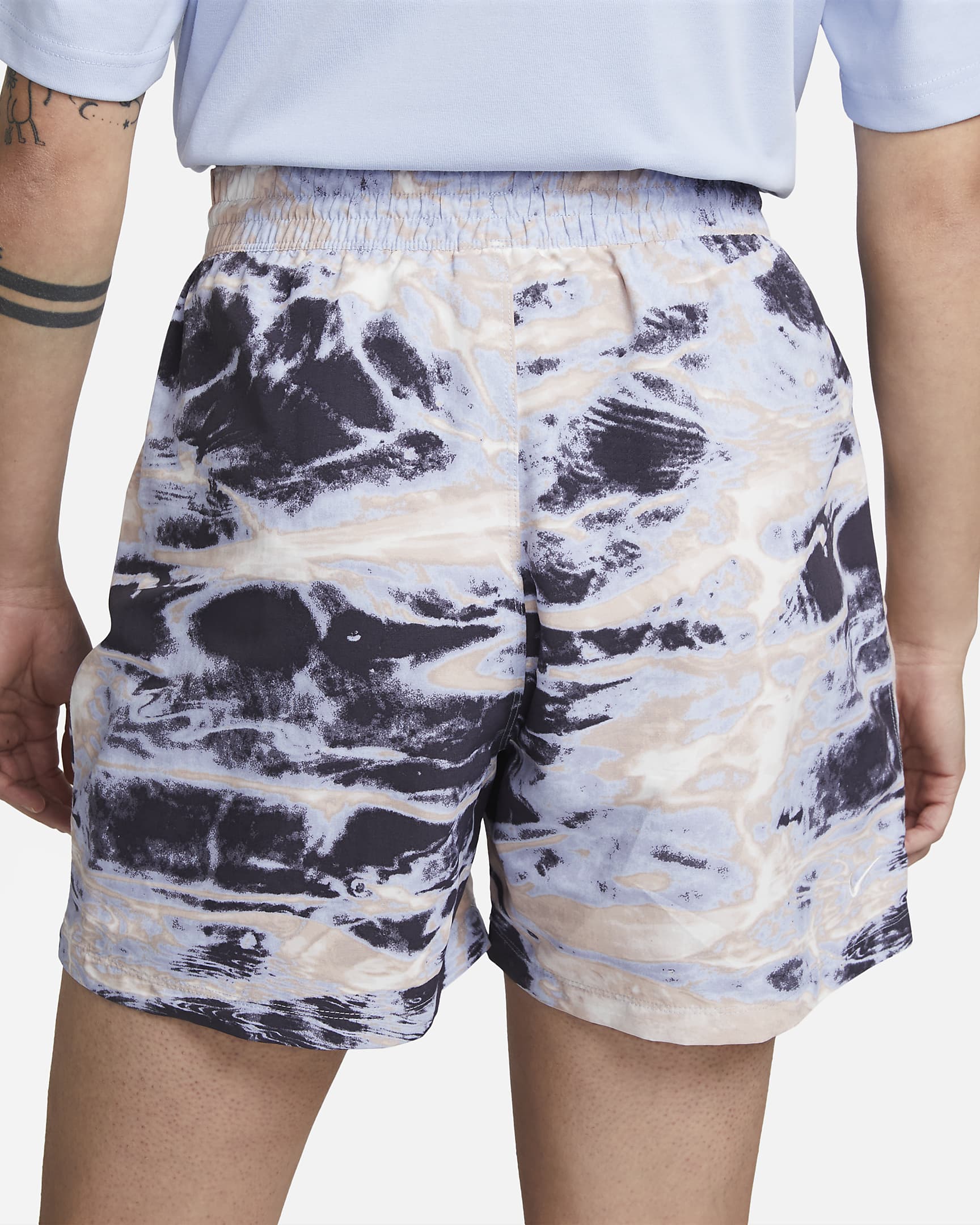 Nike ACG-shorts med print til kvinder - Gridiron/Summit White