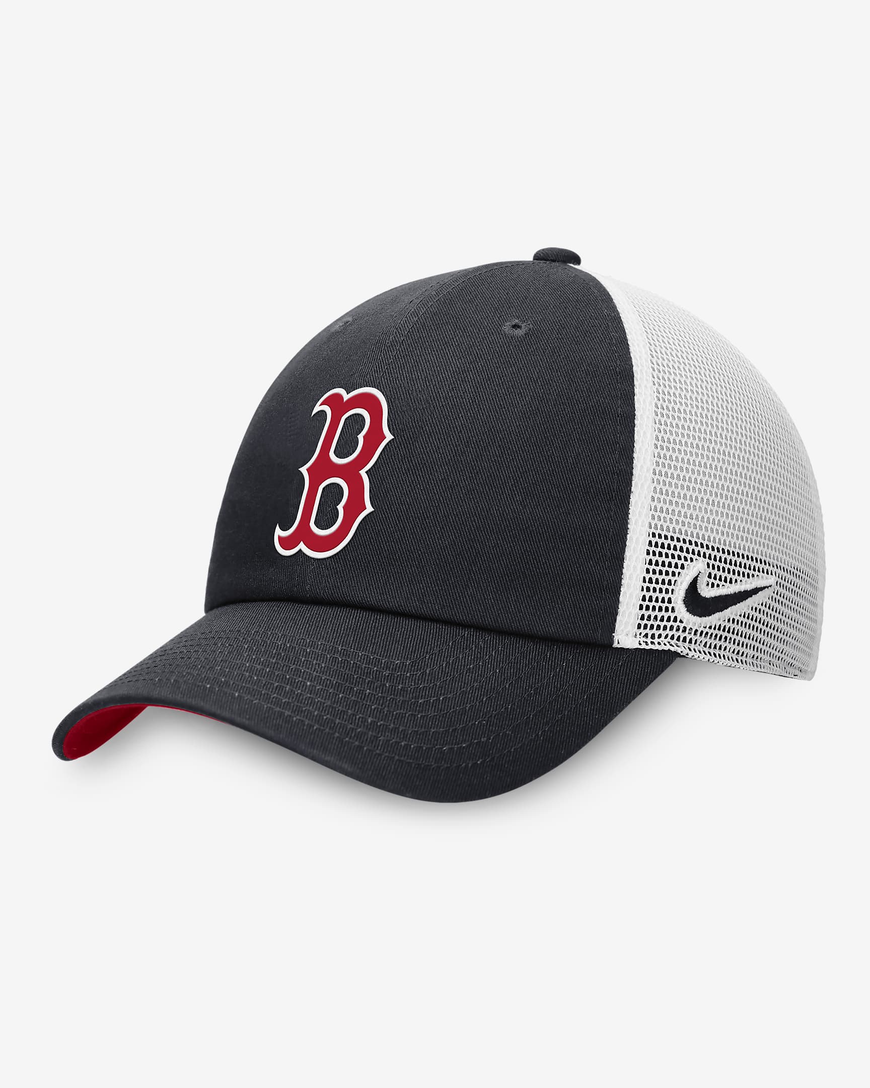 Boston Red Sox Heritage86 Men's Nike MLB Trucker Adjustable Hat.