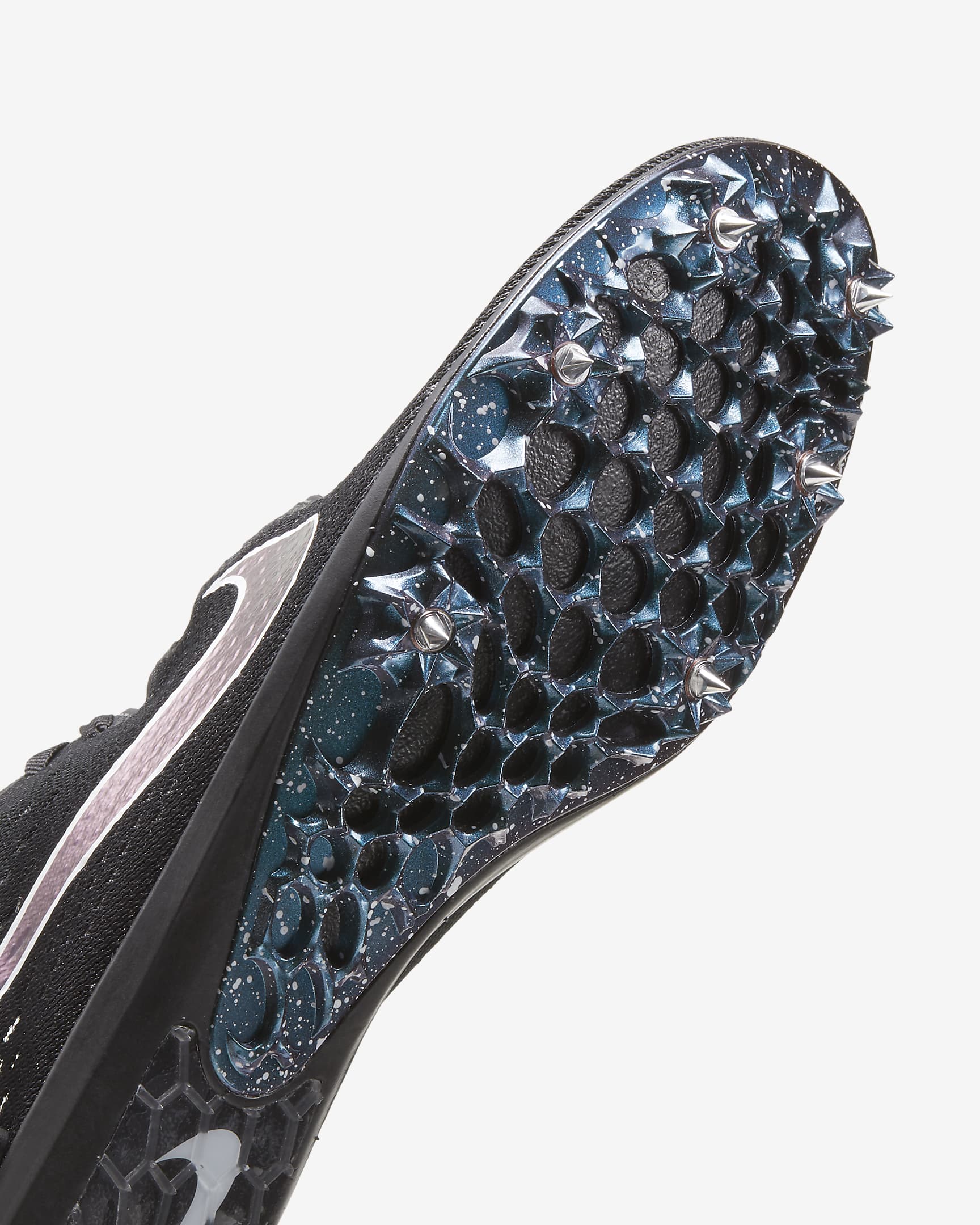 Nike Zoom Victory Elite 2 Racing Spike - Black/White/Indigo Fog