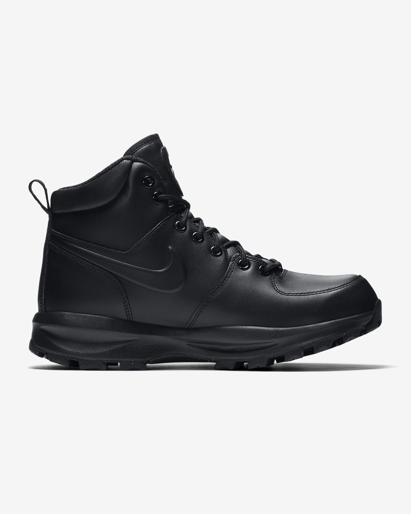 Nike Manoa Leather Men's Boot - Black/Black/Black