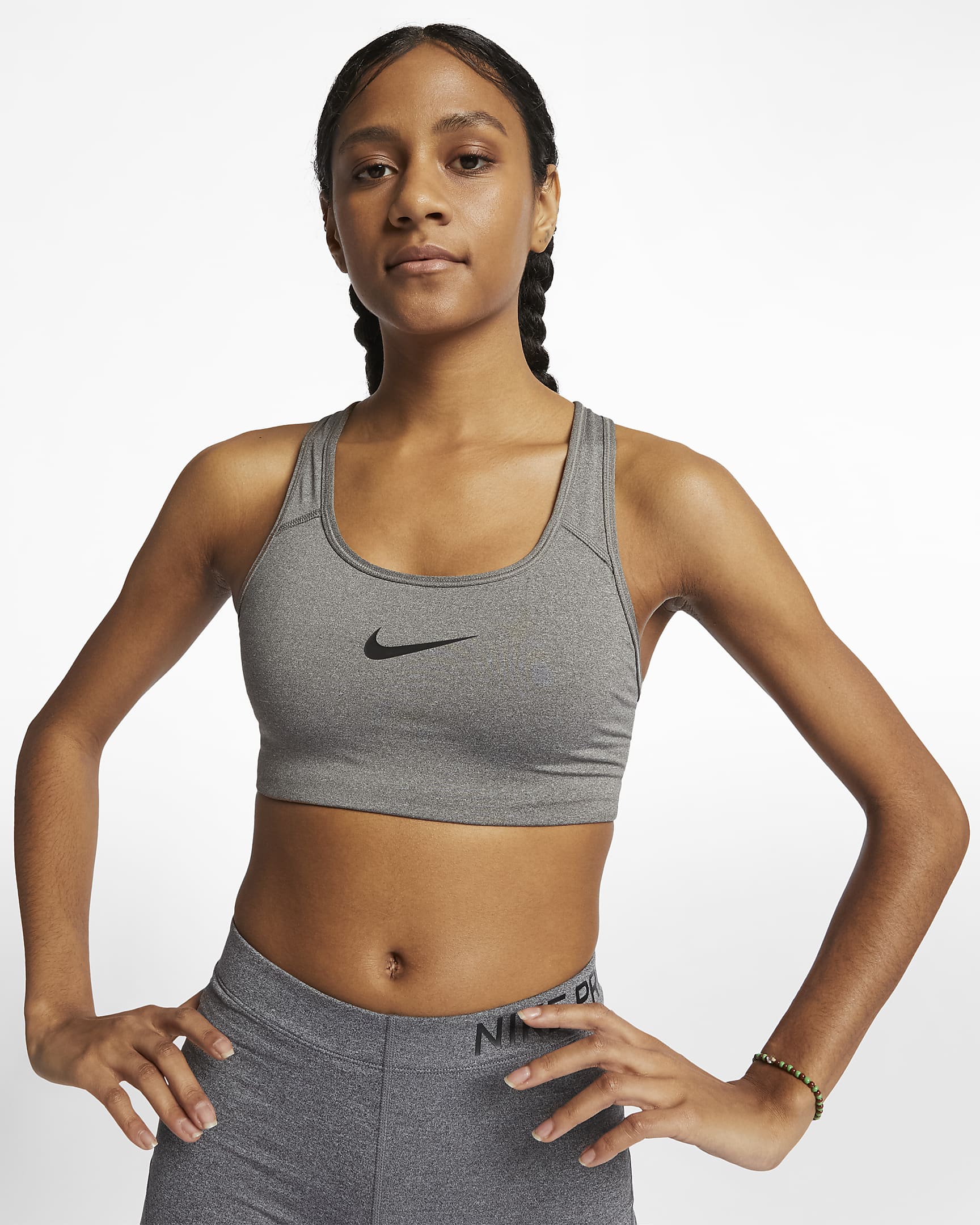 Nike Swoosh Women's MediumSupport NonPadded Sports Bra.