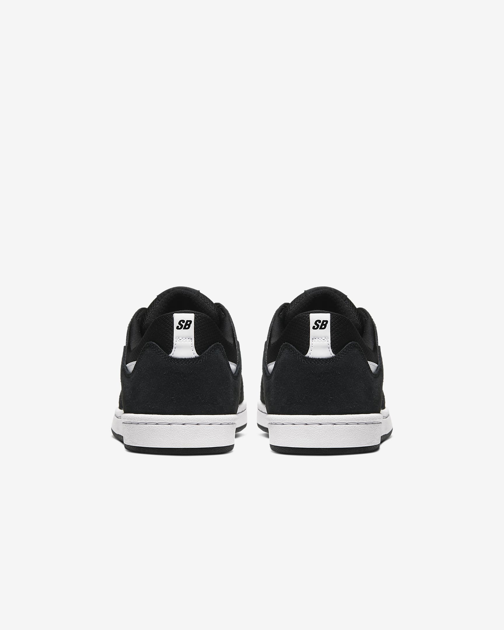 Nike SB Alleyoop Skate Shoes - Black/Black/White