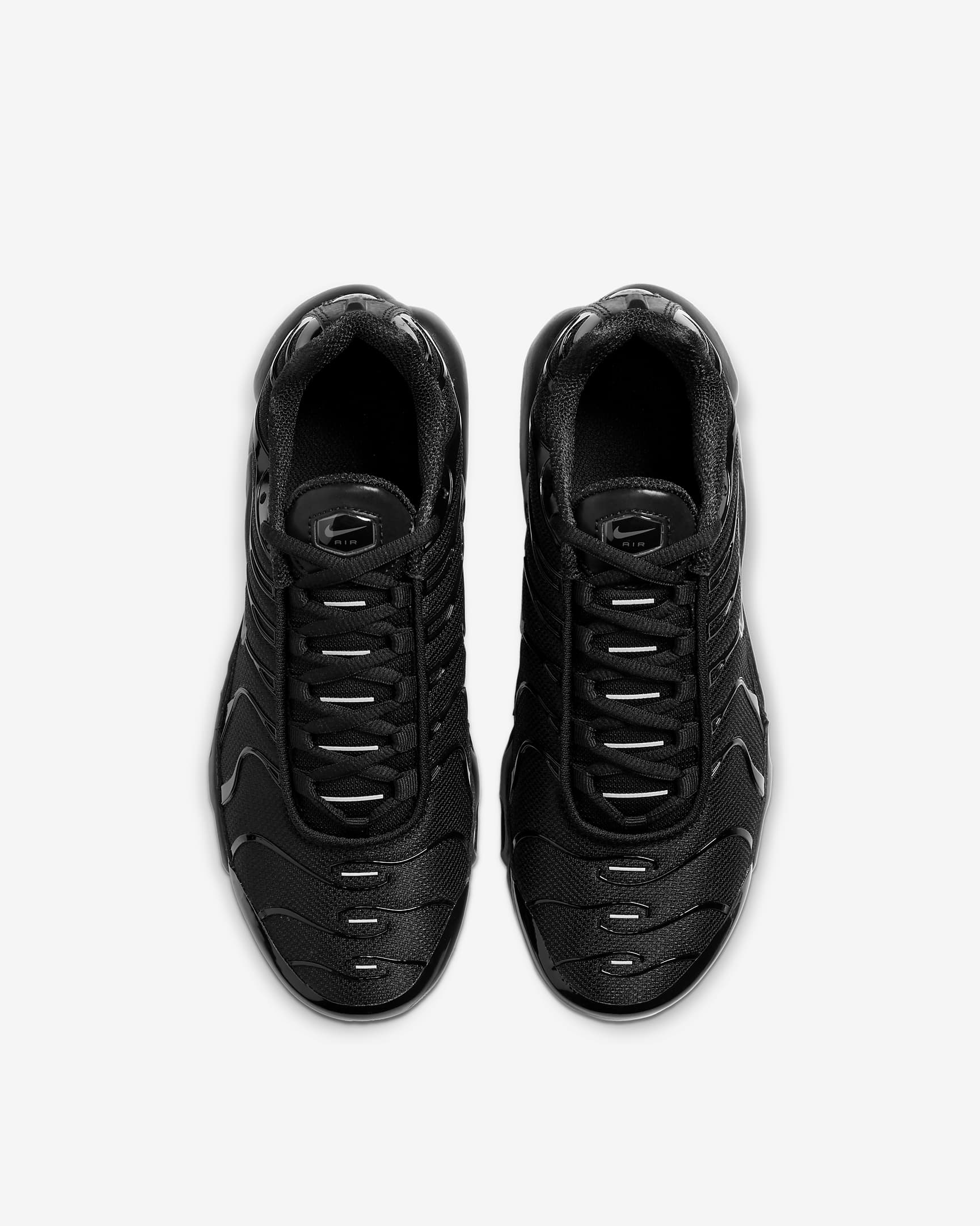 Nike Air Max Plus Big Kids' Shoes - Black/Black/Black