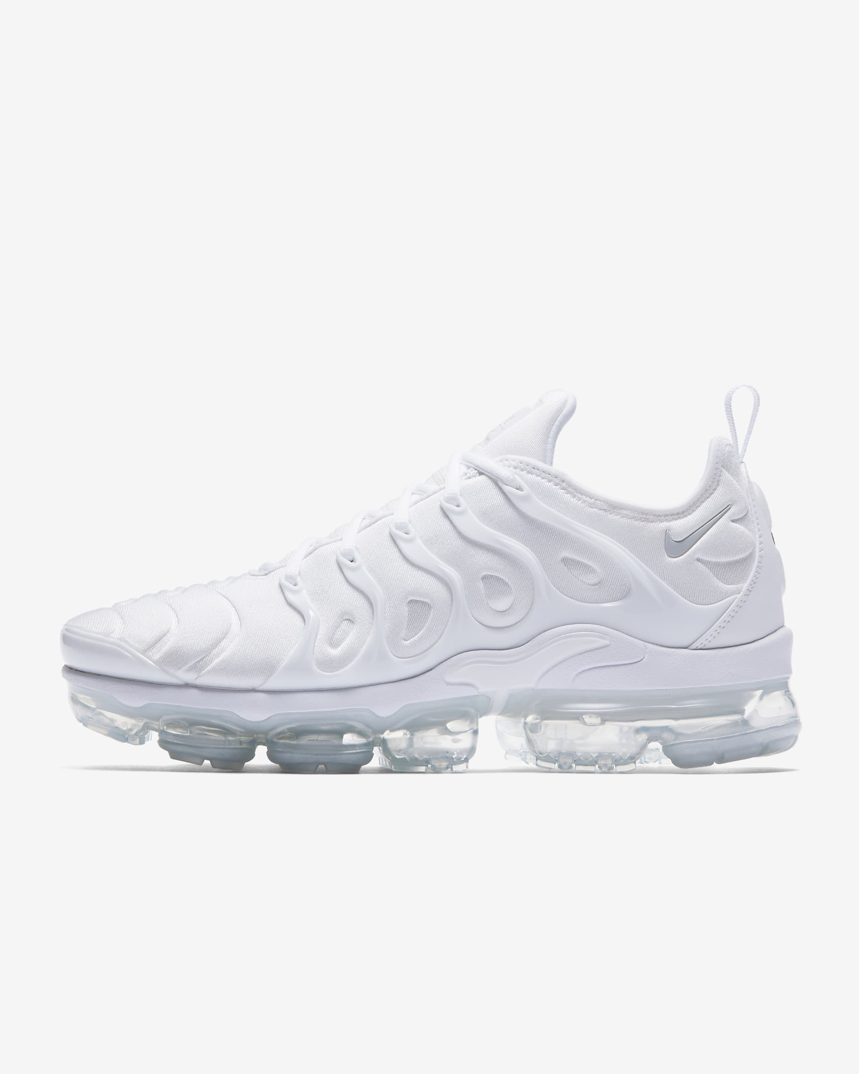 Tenis para hombre Nike Air VaporMax Plus - Blanco/Platino puro/Blanco