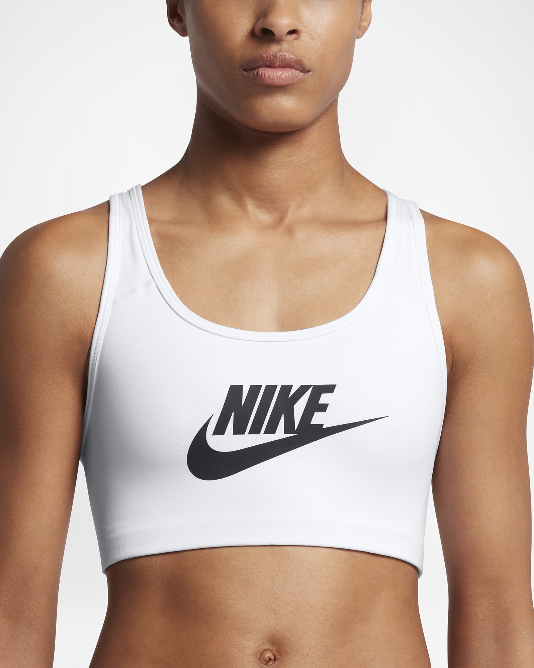 Спортивный топ бра Nike. Nike Swoosh Futura Bra. Топ Nike Swoosh. Топ бра Nike белый.