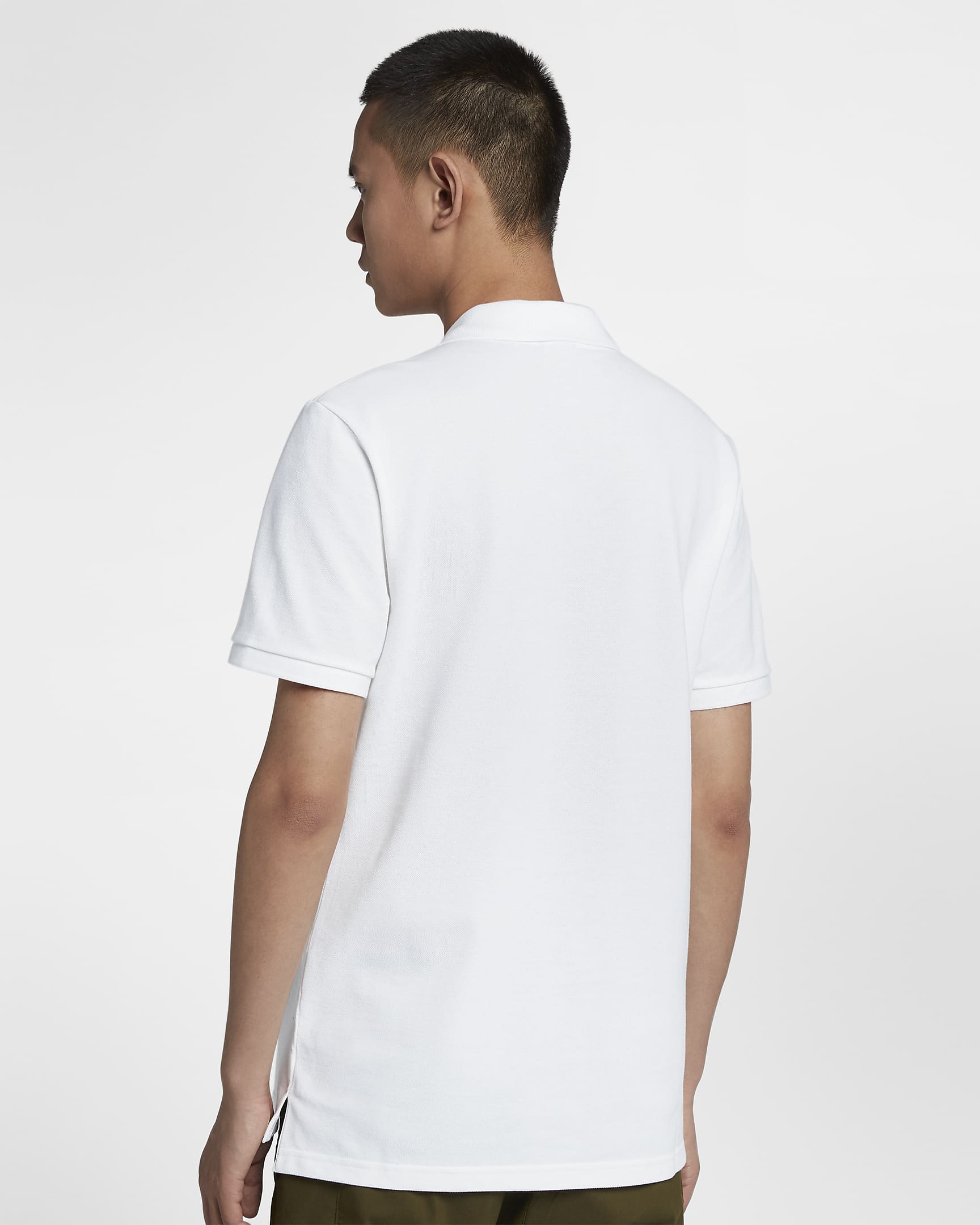 Nike Sportswear Men's Polo - White/Black