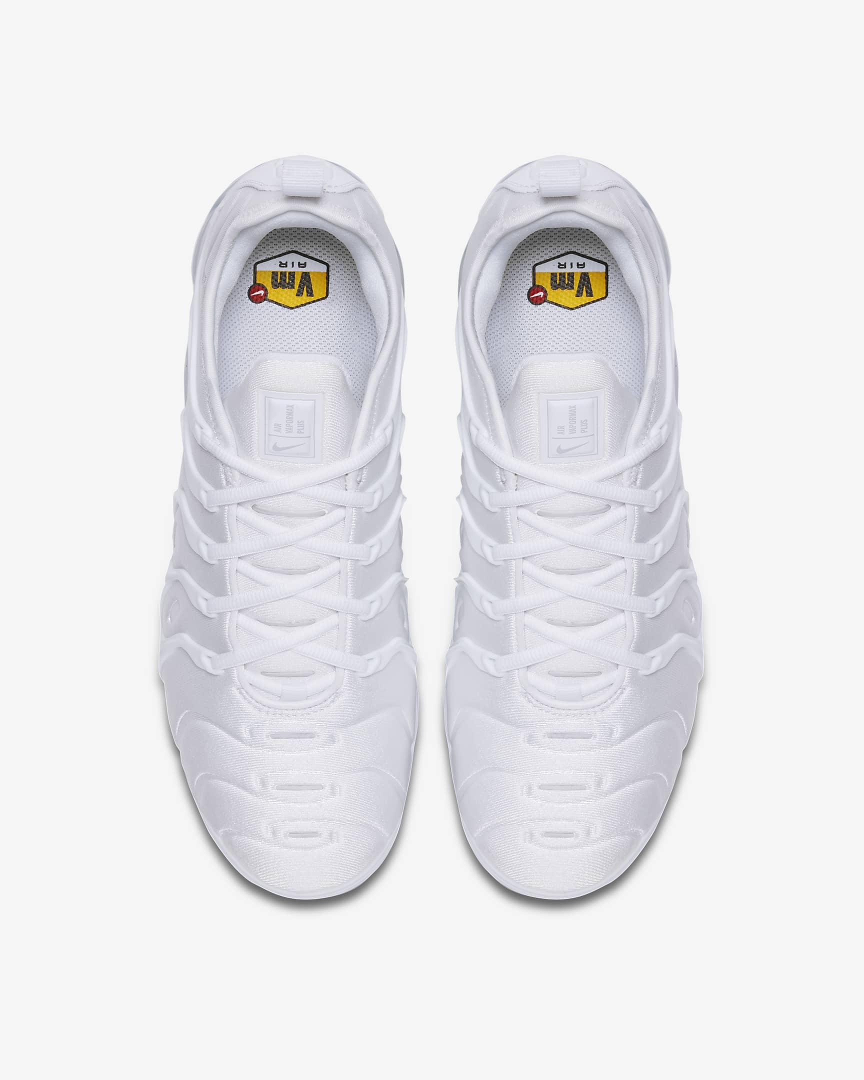 Tenis para hombre Nike Air VaporMax Plus - Blanco/Platino puro/Blanco