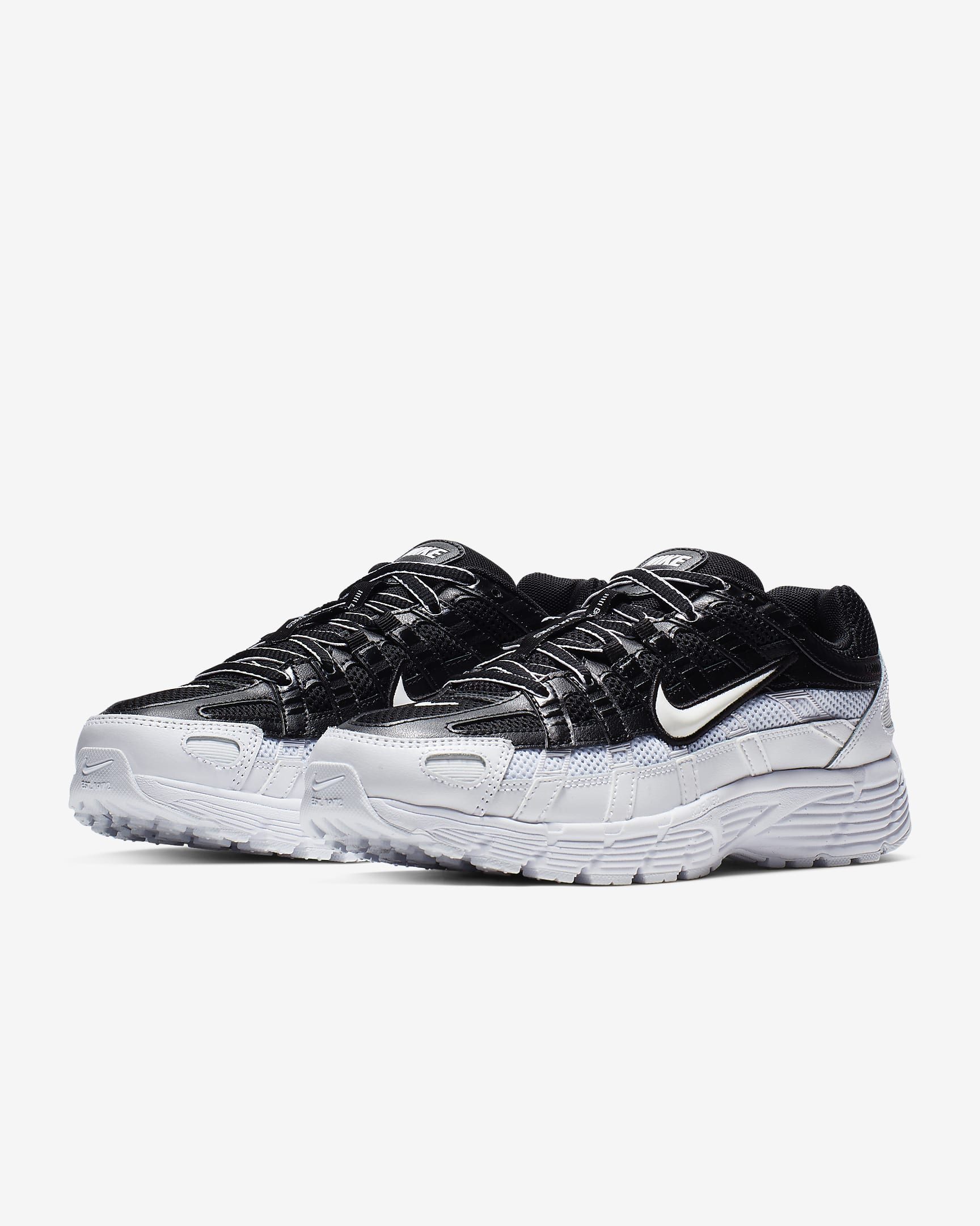 Nike P-6000 Shoes - Black/White