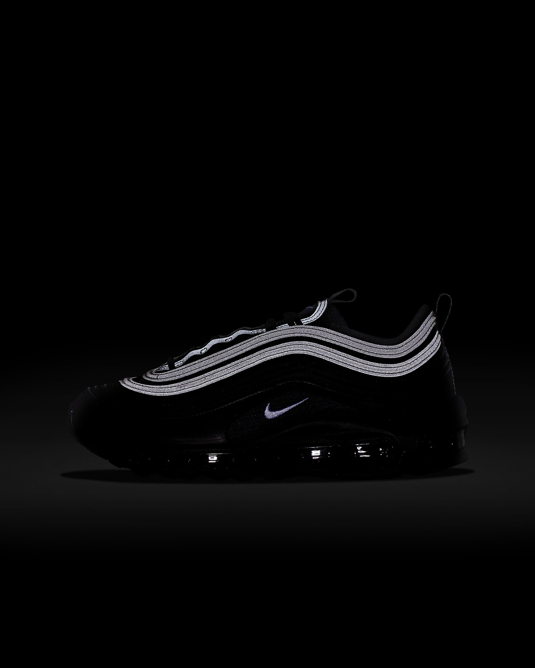 Sapatilhas Nike Air Max 97 Júnior - Preto/Anthracite/Branco