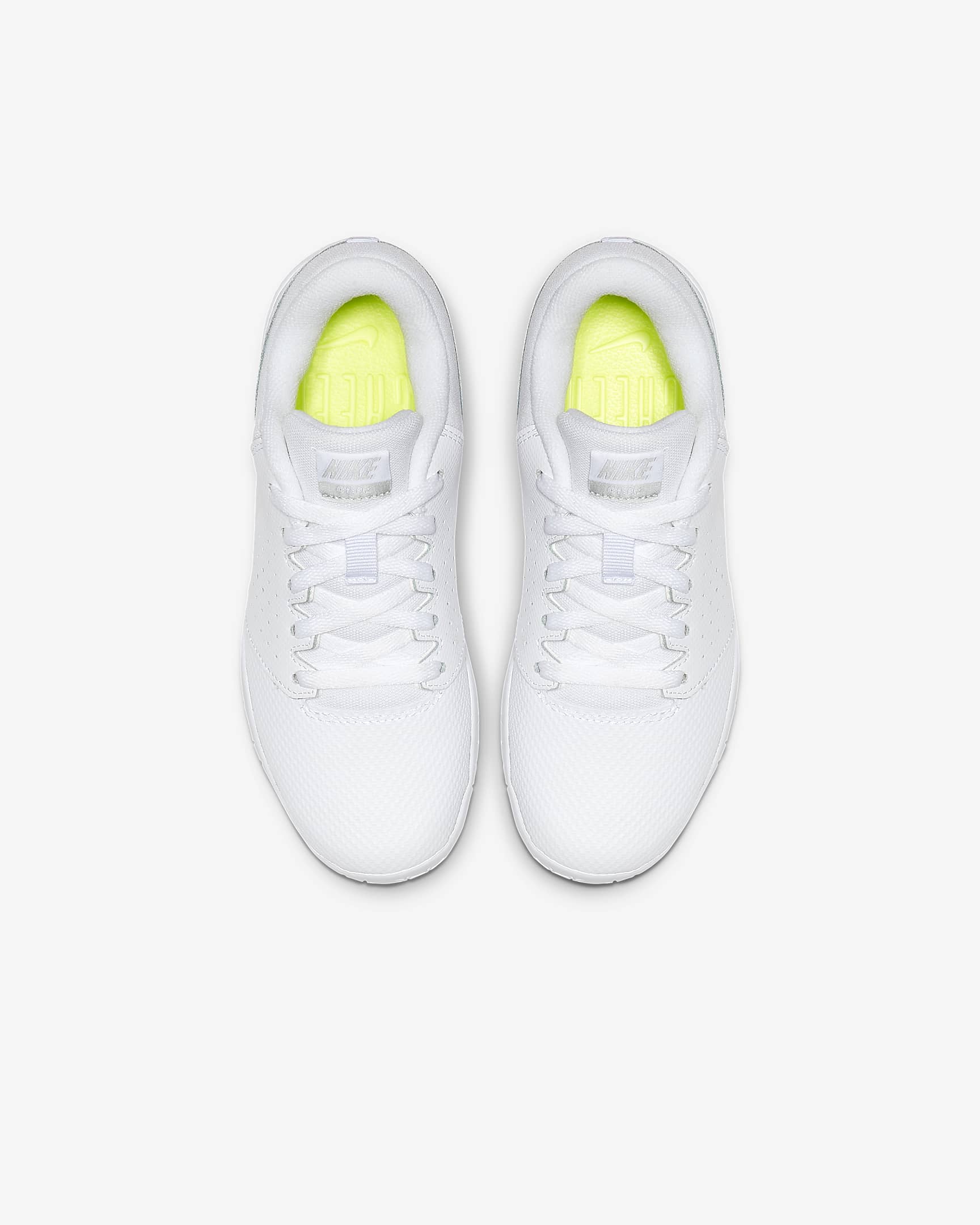 Tenis de cheerleading para niños de preescolar Nike Sideline IV - Blanco/Blanco/Platino puro