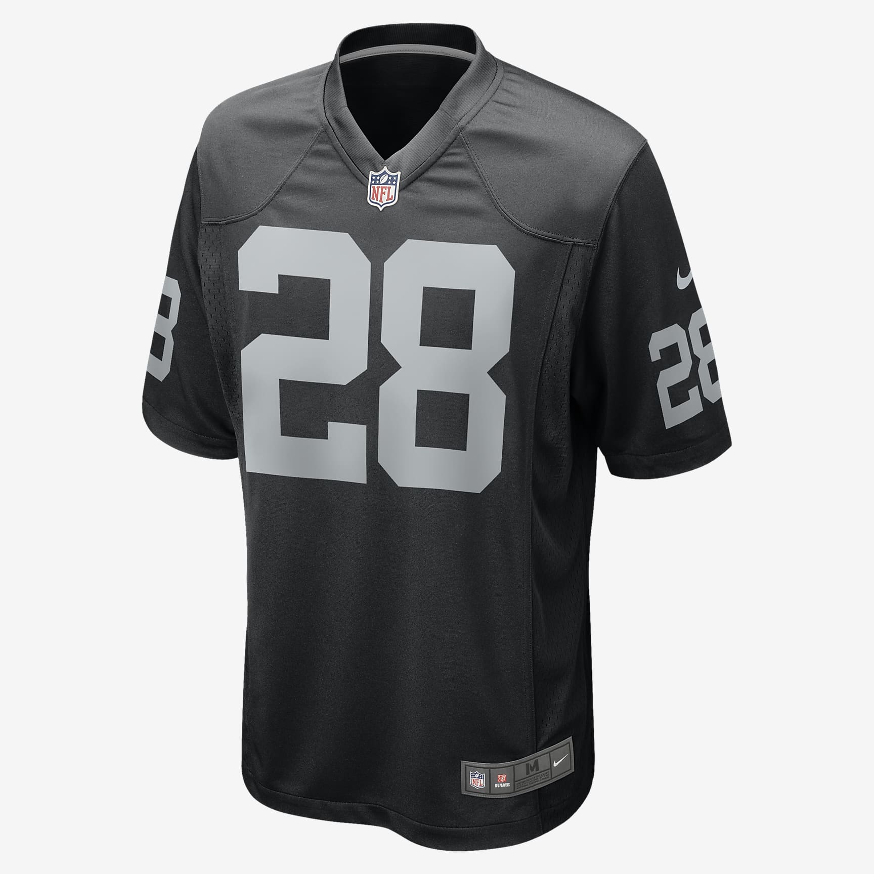 NFL Las Vegas Raiders Game (Josh Jacobs) Men's Game Football Jersey ...