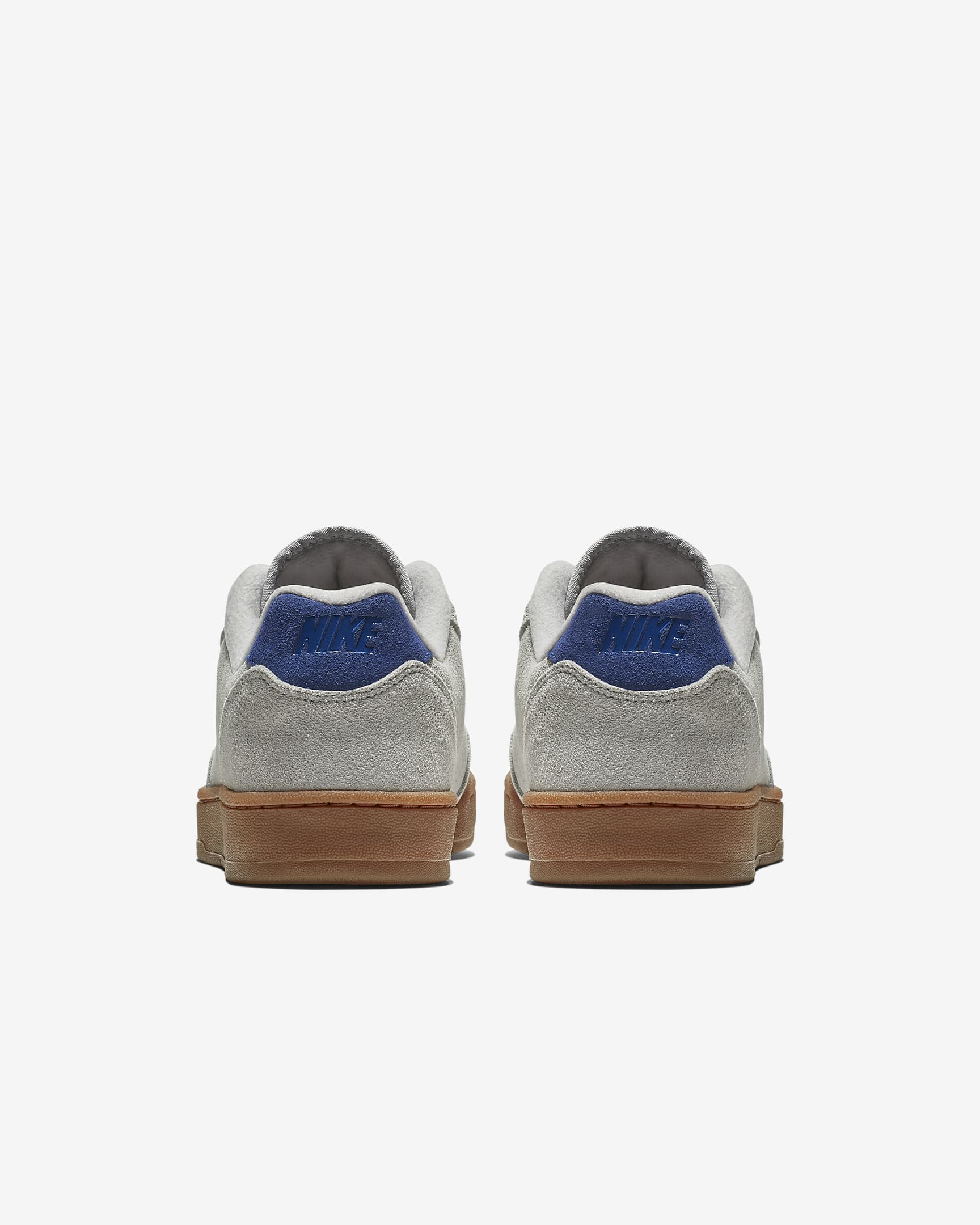 Nike Grandstand 2 Men's Shoes - Atmosphere Grey/Gum Medium Brown/Vachetta Tan/Deep Royal Blue