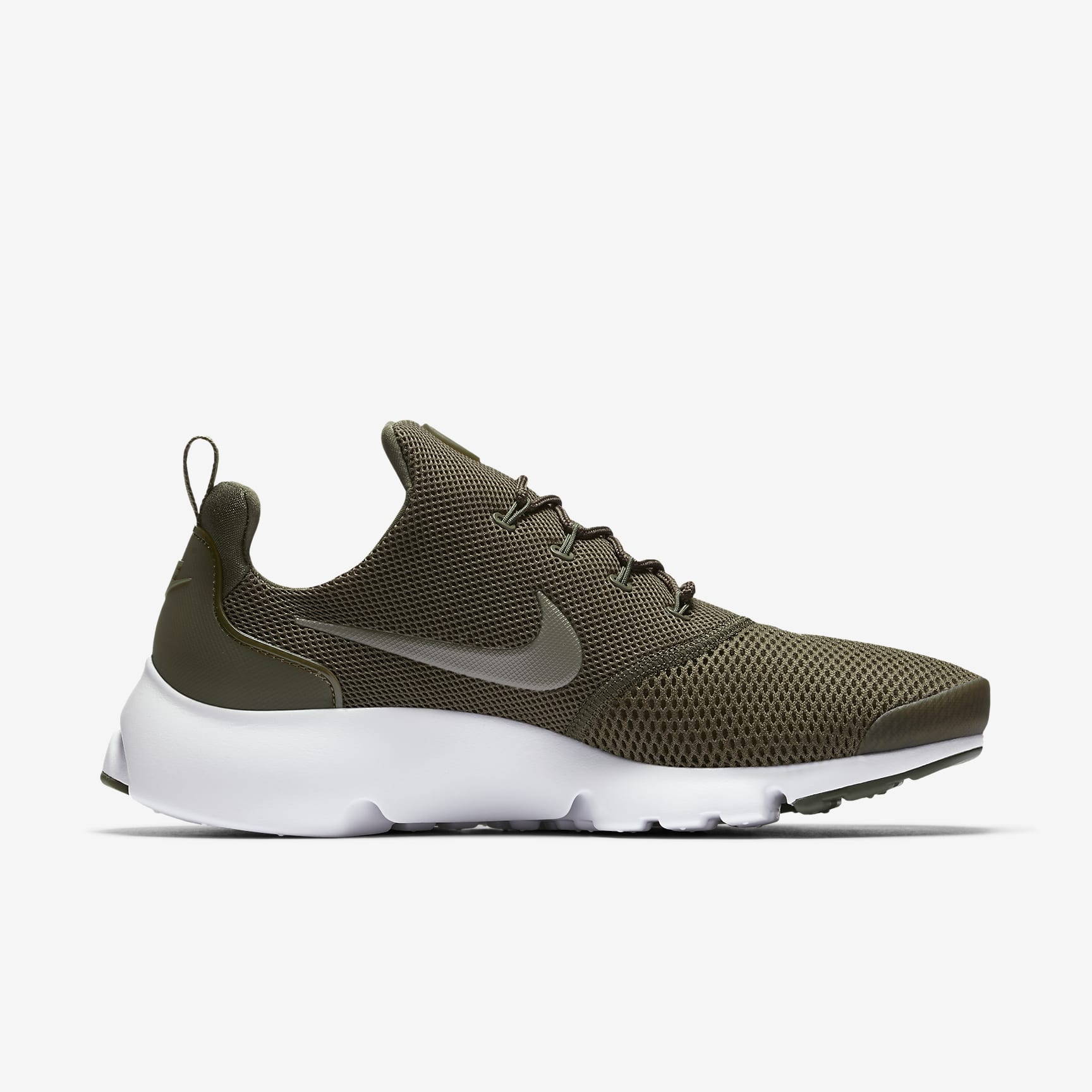 Nike Presto Fly Men's Shoe - Medium Olive/White/Medium Olive