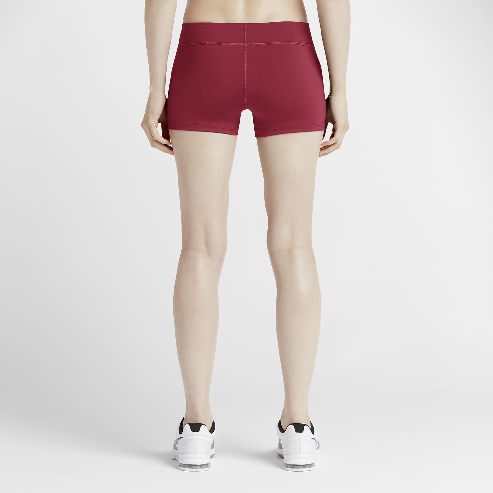 Shorts de vóleibol Game para mujer Nike Performance - Castaña oscuro team/Blanco team