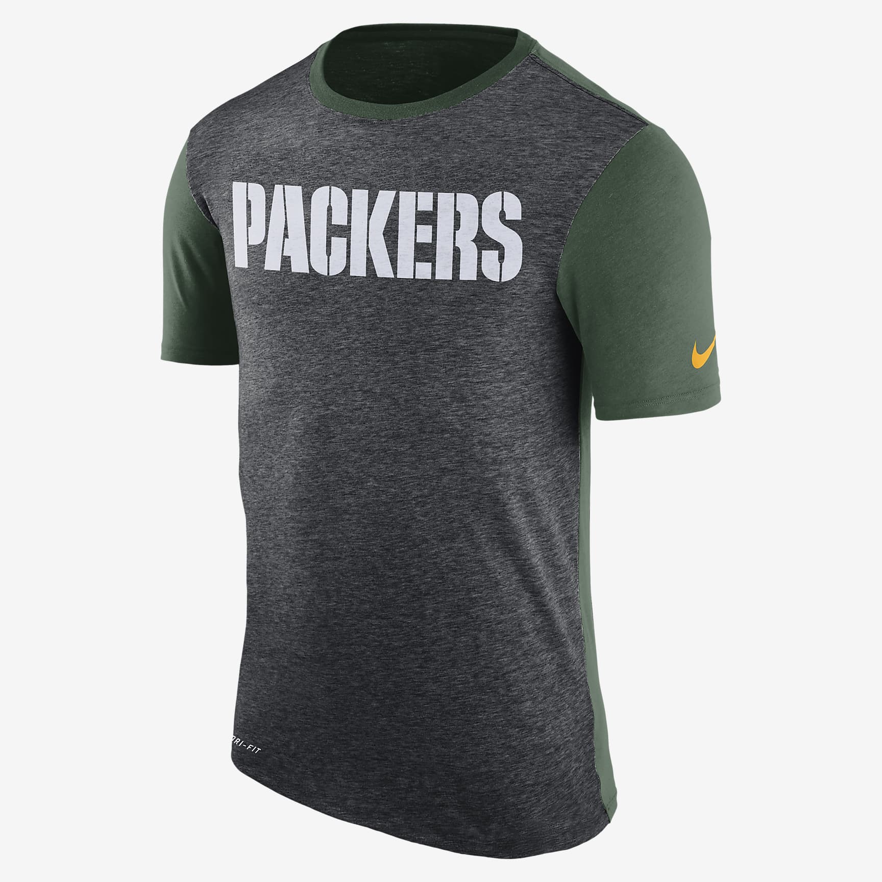 Nike Dry Color Dip (NFL Packers) Men's T-Shirt. Nike LU