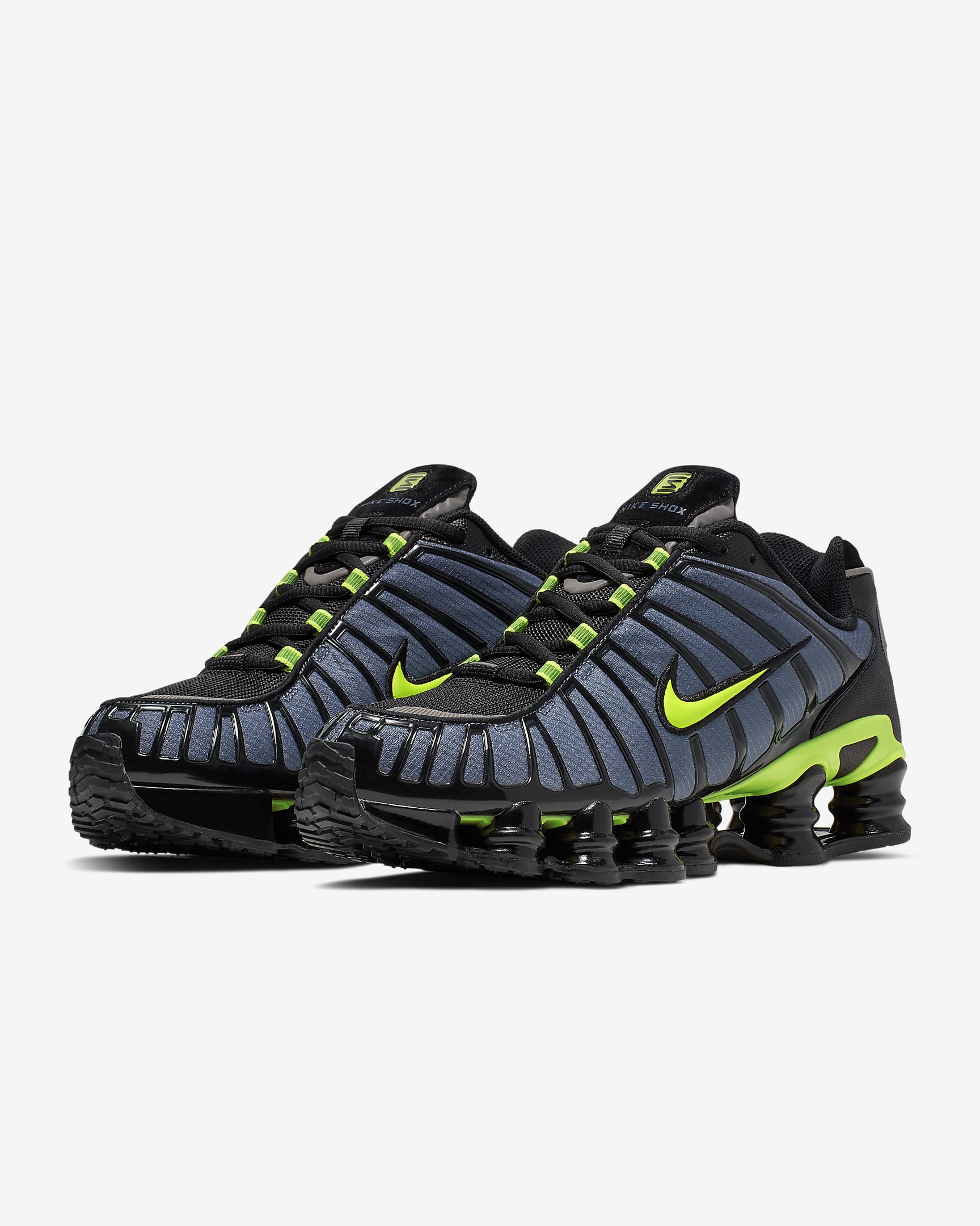 Nike Shox TL Schuh - Thunderstorm/Schwarz/Volt