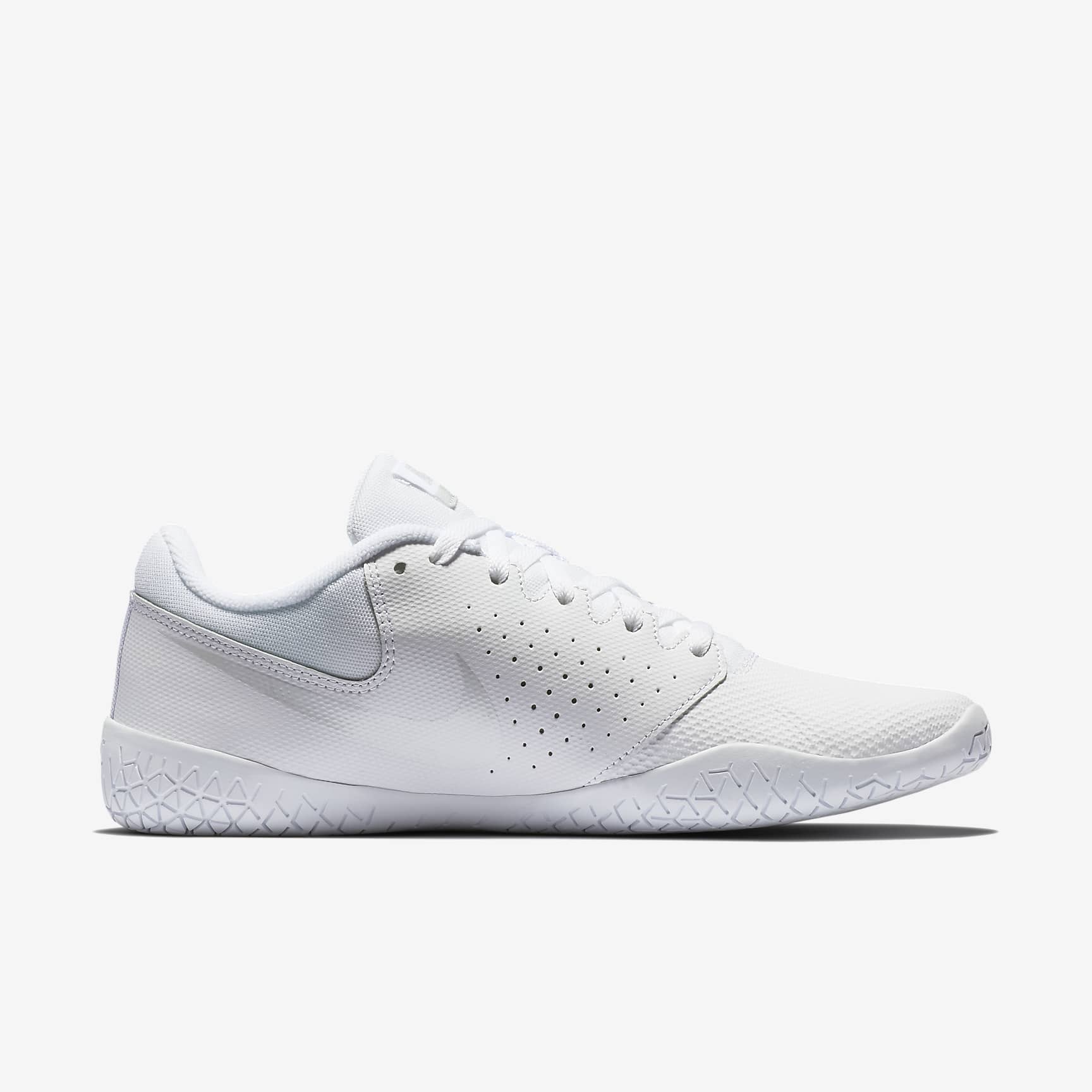 Calzado de cheerleading para mujer Nike Sideline IV - Blanco/Blanco/Platino puro