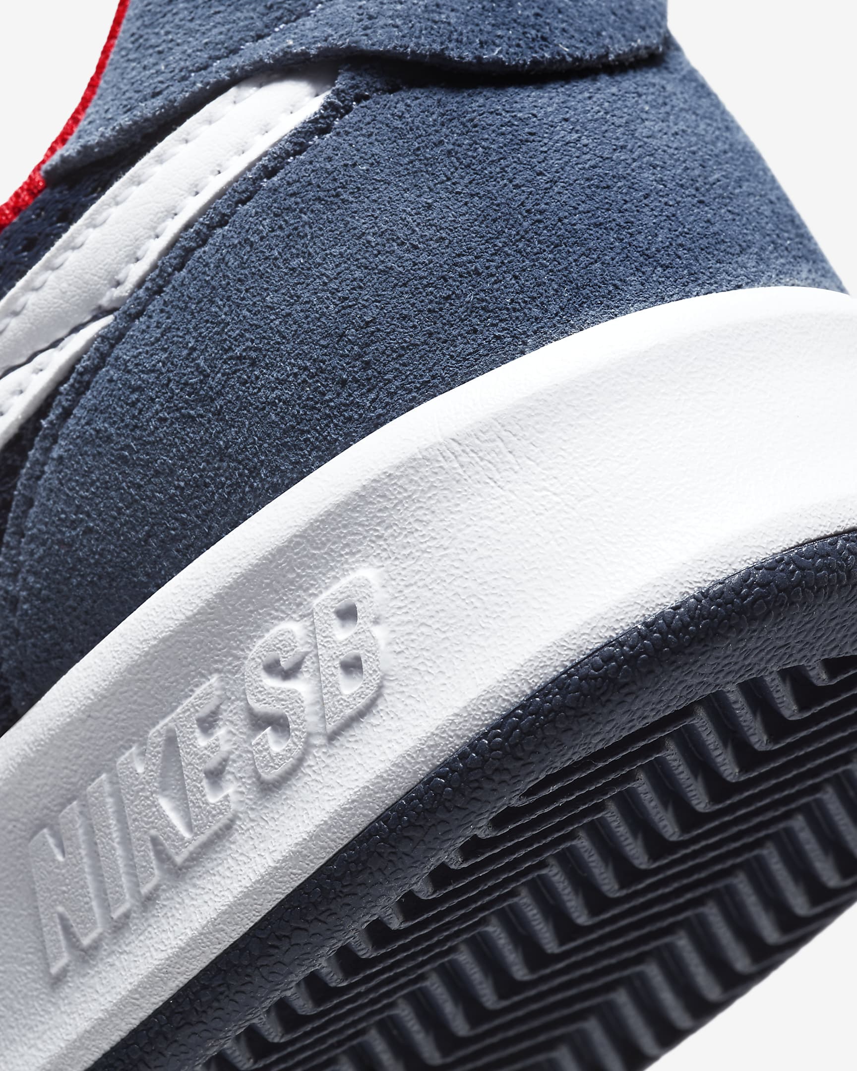 Nike SB Adversary Skate Shoe - Midnight Navy/Midnight Navy/University Red/White