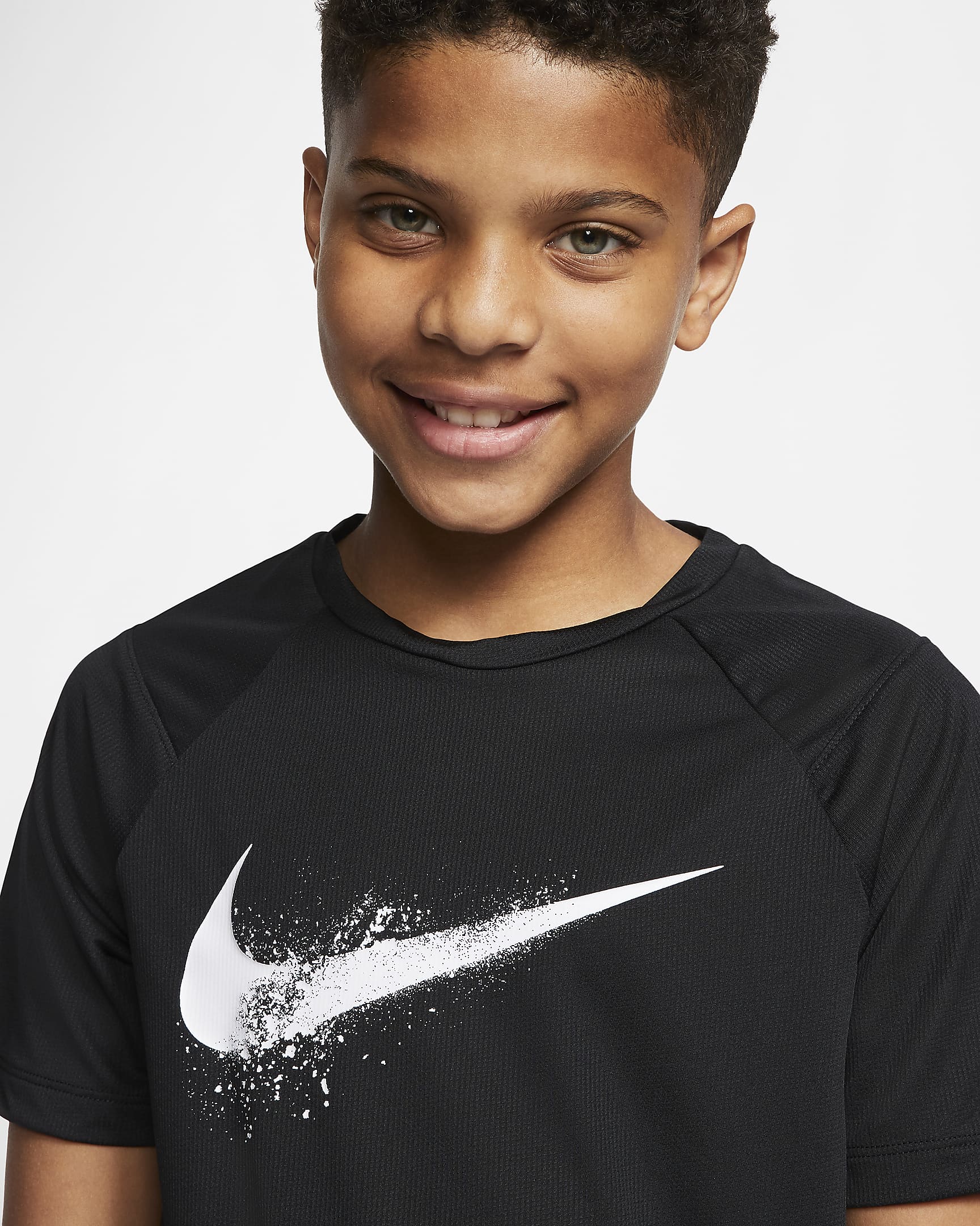 Nike Older Kids' (Boys') Short-Sleeve Graphic Training Top. Nike PH