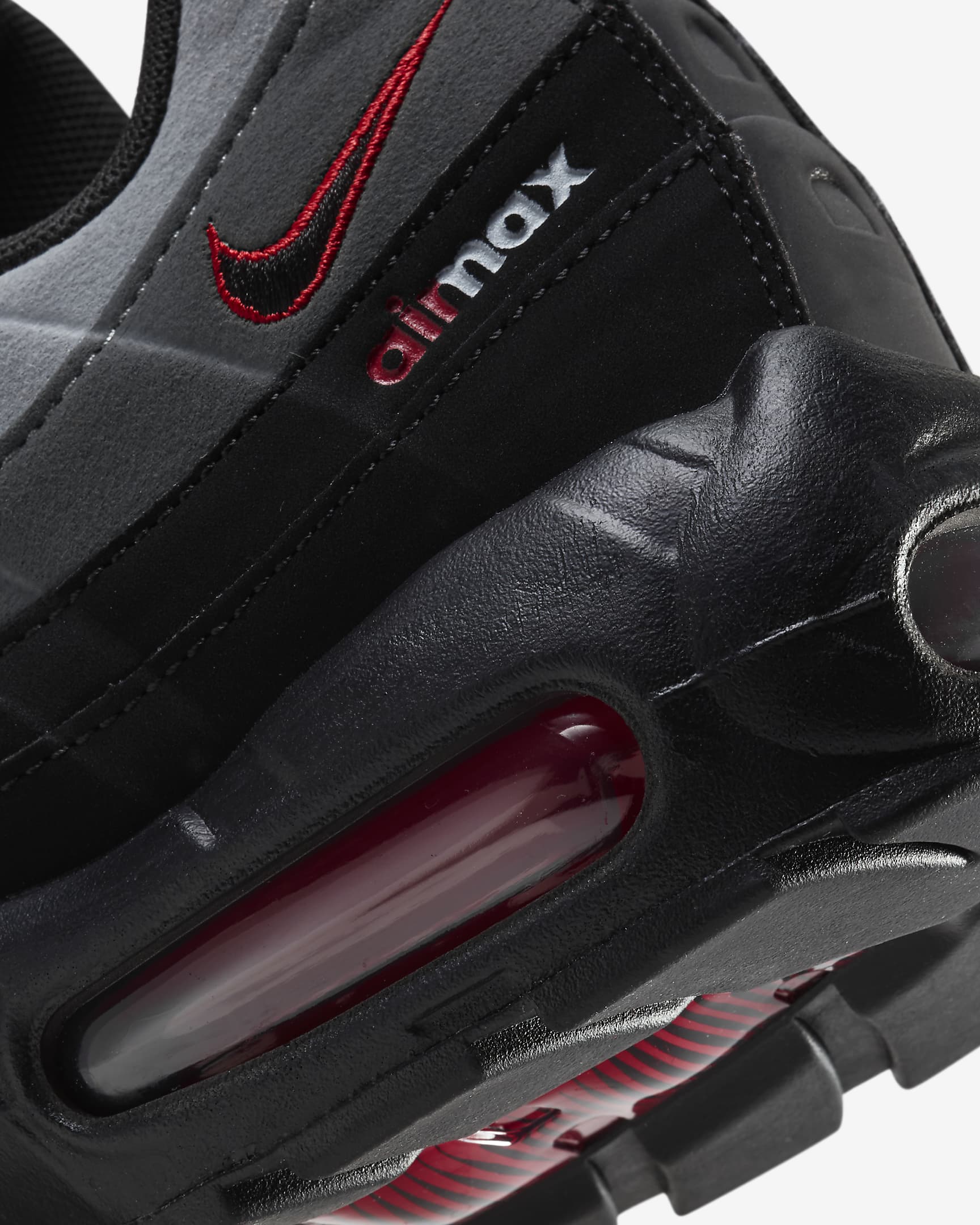 Chaussure Nike Air Max 95 pour Homme - Noir/University Red/Iron Grey/Noir