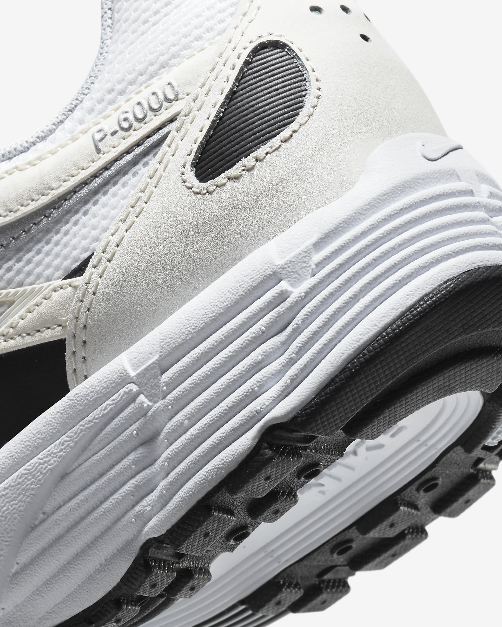 Nike P-6000 Shoes - Sail/Wolf Grey/Metallic Silver/White