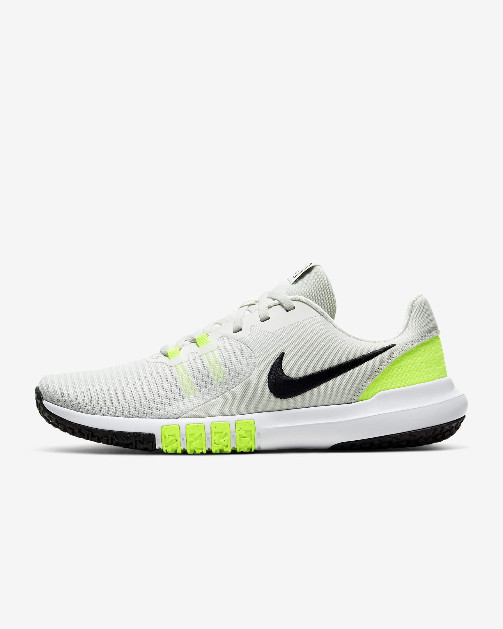 Nike Flex Control 4 Men's Workout Shoes - Spruce Aura/Volt/White/Black