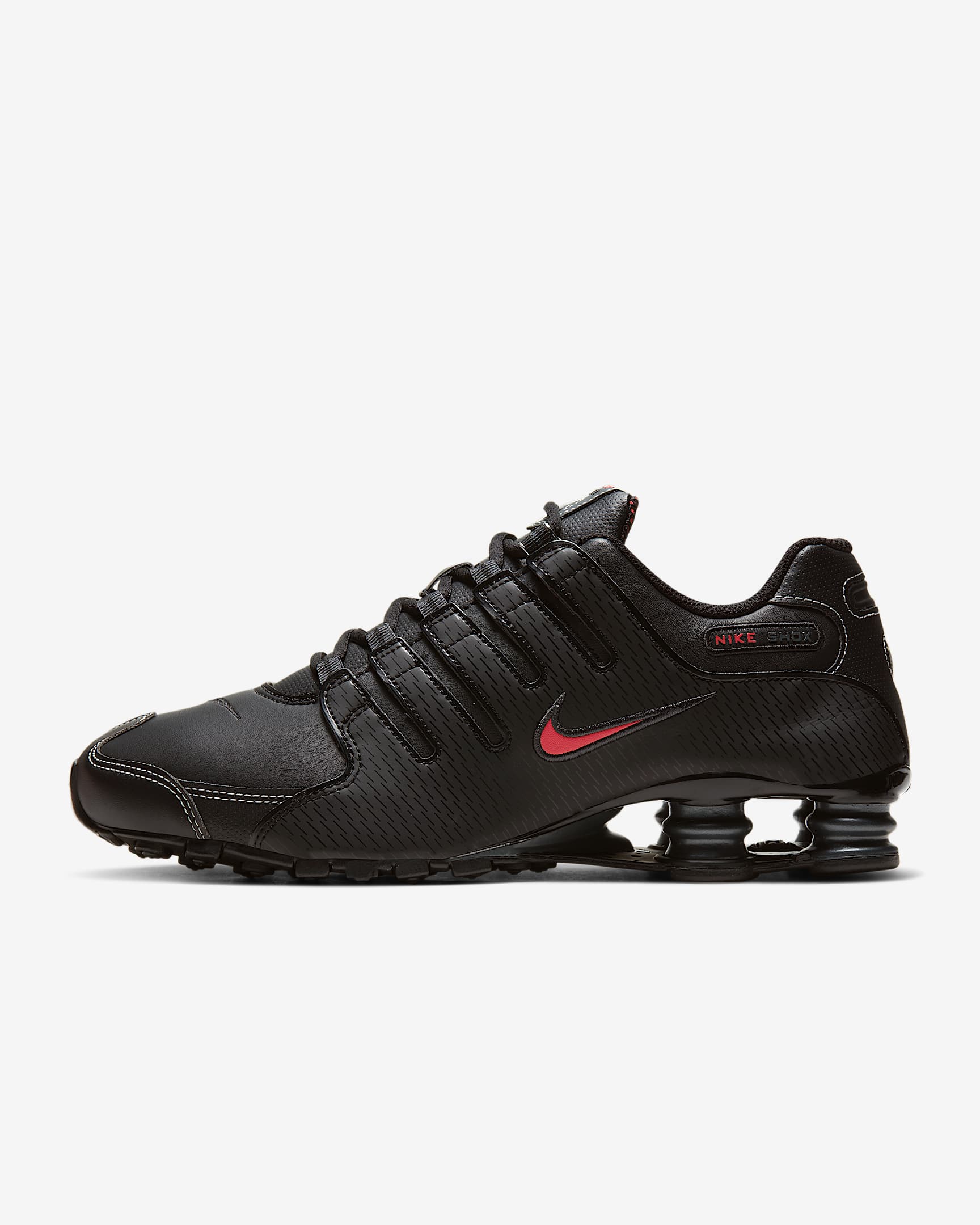Nike Shox NZ Men's Shoe - Black/White/Varsity Red