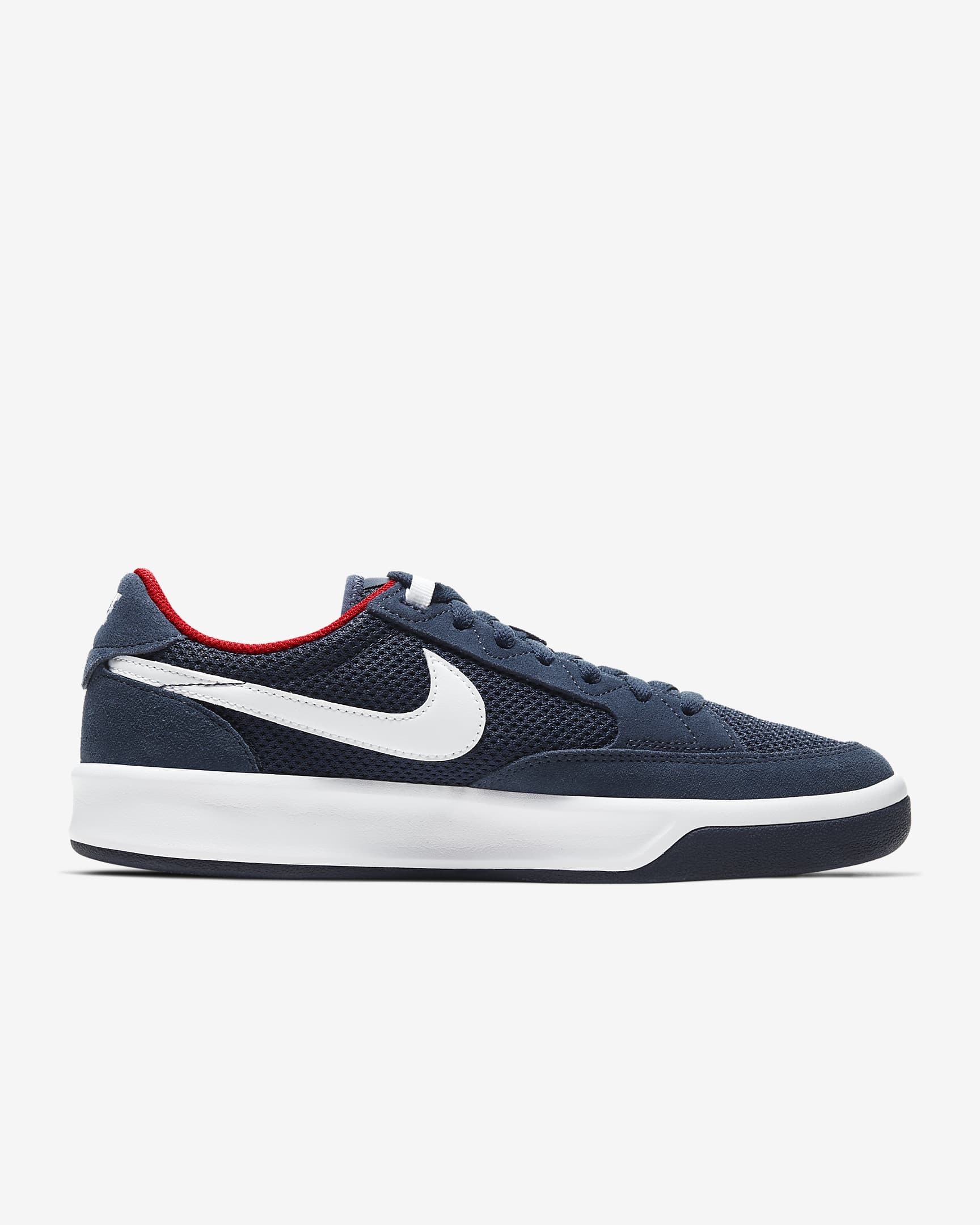 Nike SB Adversary Skateboardschuh - Midnight Navy/Midnight Navy/University Red/Weiß