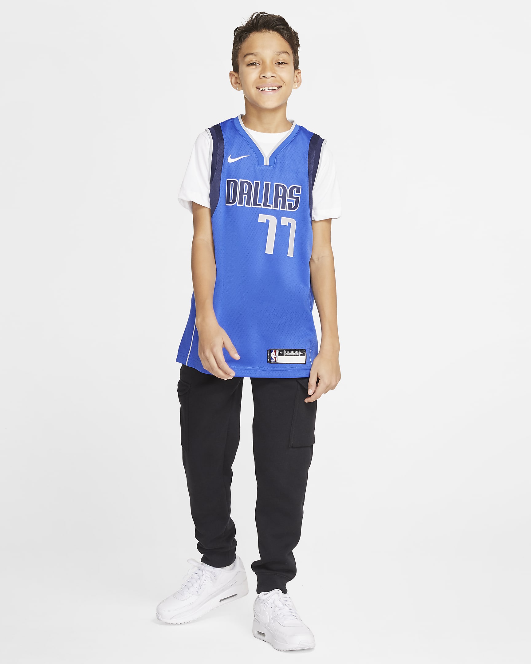 Mavericks Icon Edition Older Kids' Nike NBA Swingman Jersey. Nike UK