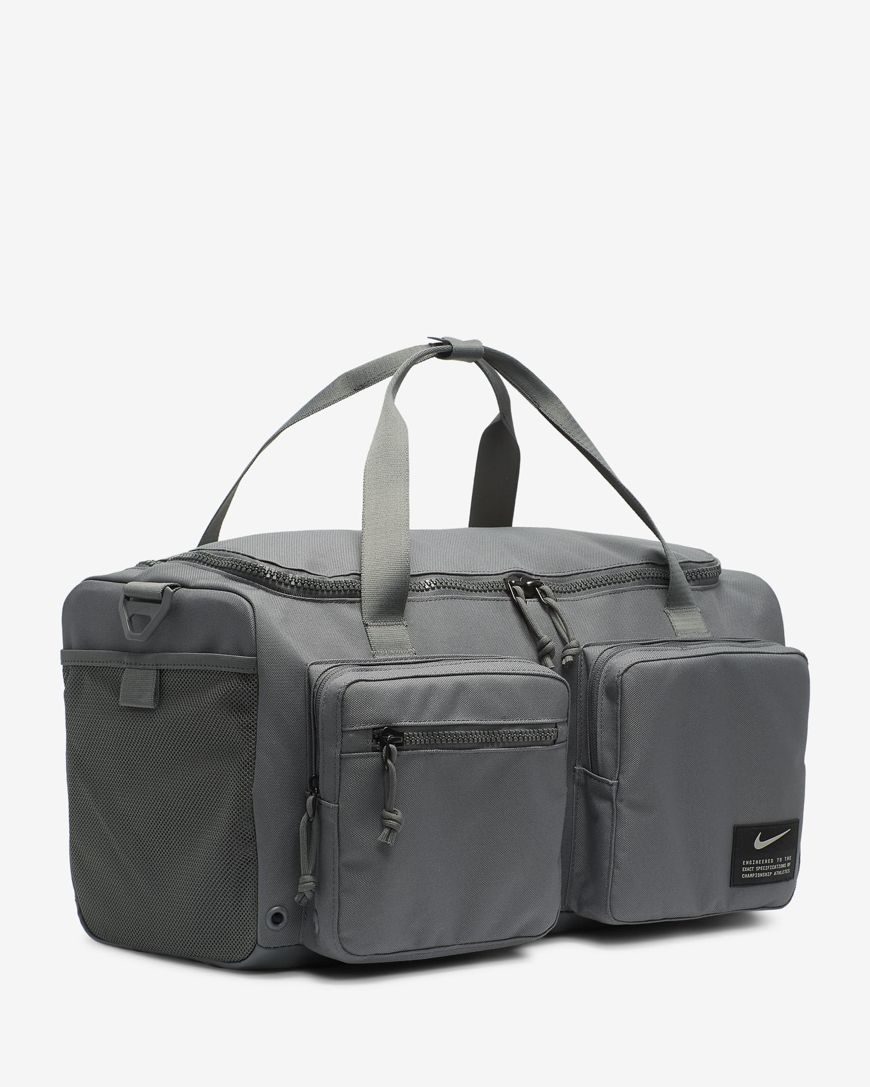 Nike Utility Power Training Duffel Bag (Small, 31L) - Iron Grey/Iron Grey/Enigma Stone