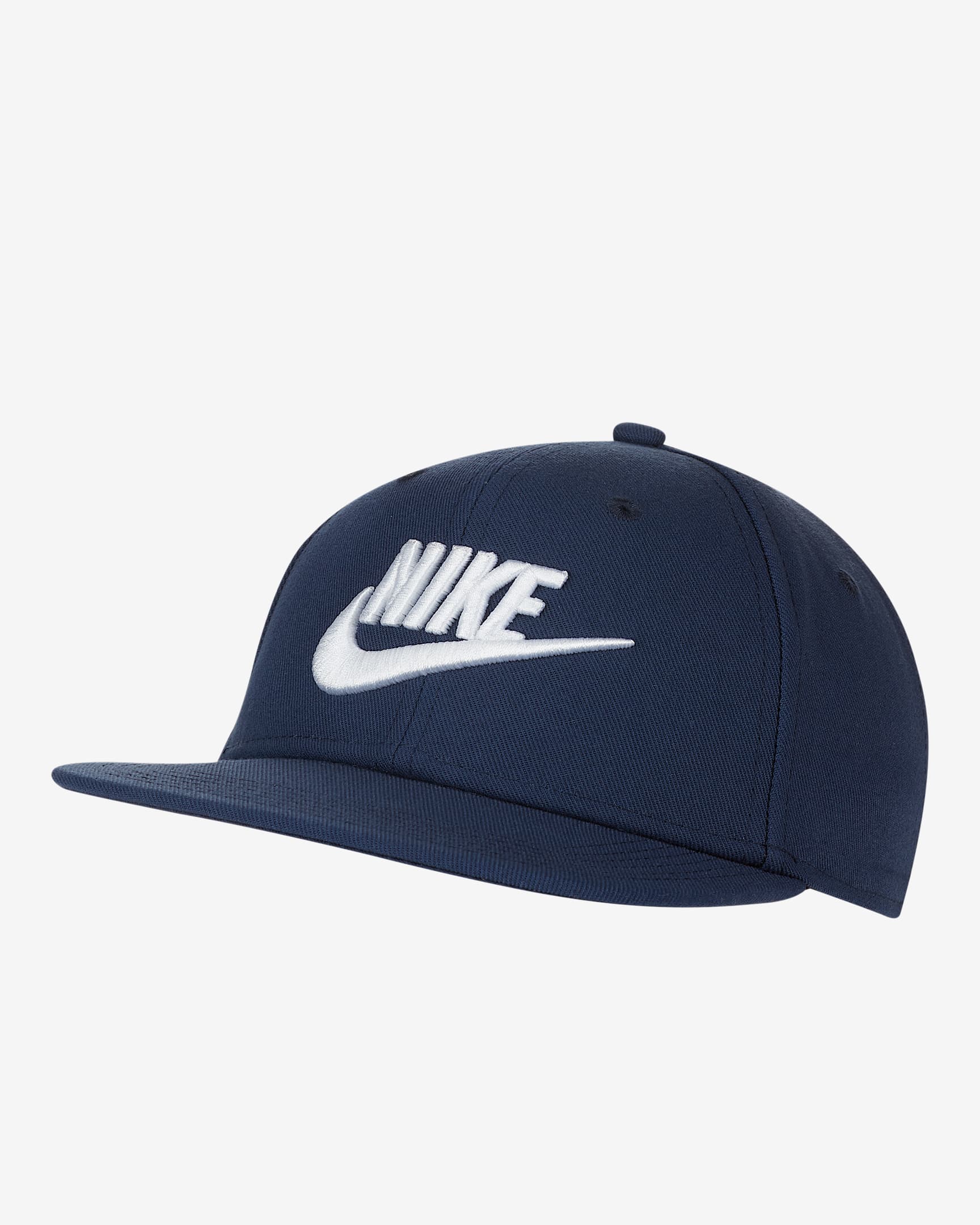 Gorro ajustable para niños Nike Pro - Azul marino medianoche/Royal juego/Blanco