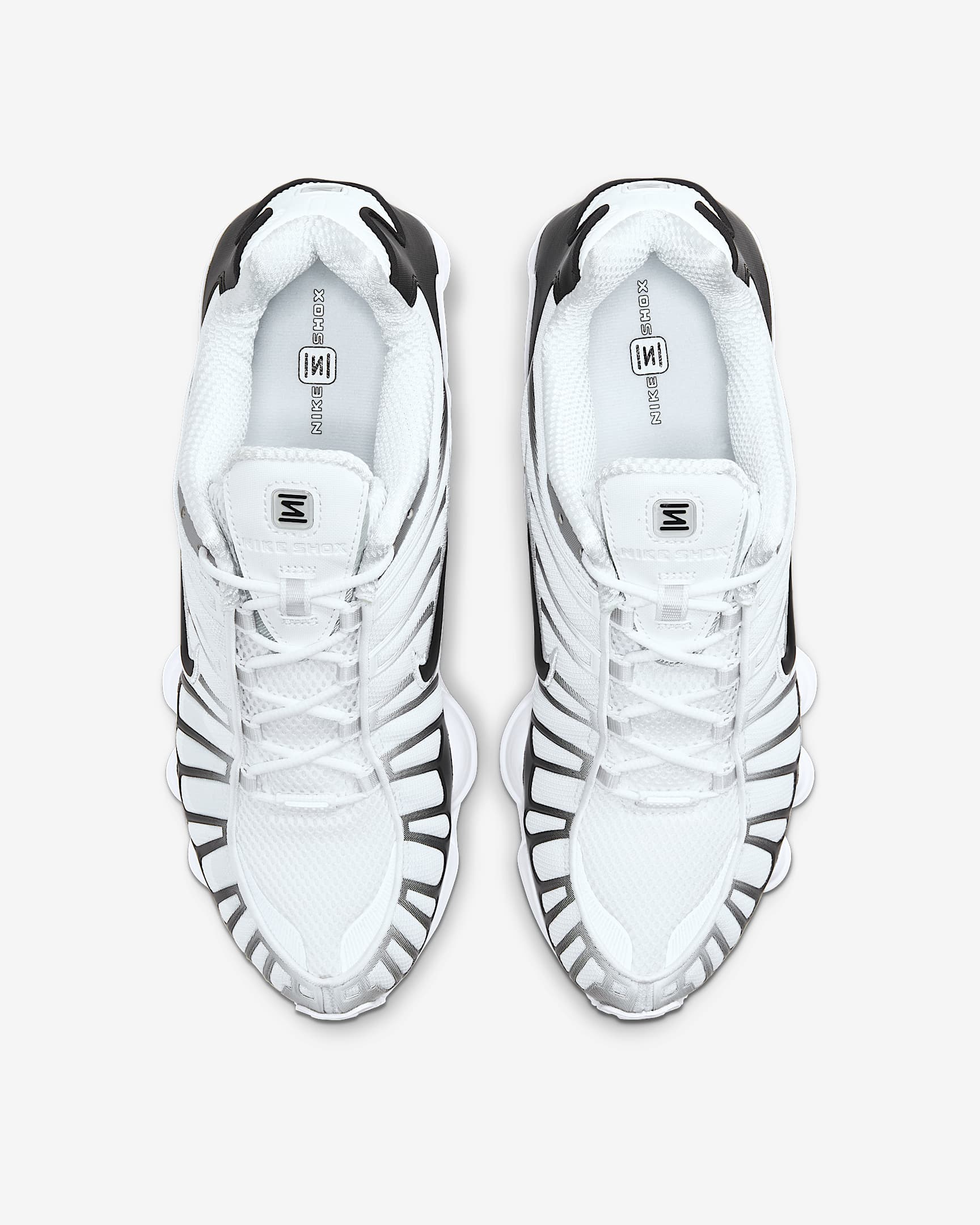 Nike Shox TL Men's Shoes - White/Metallic Platinum/Black