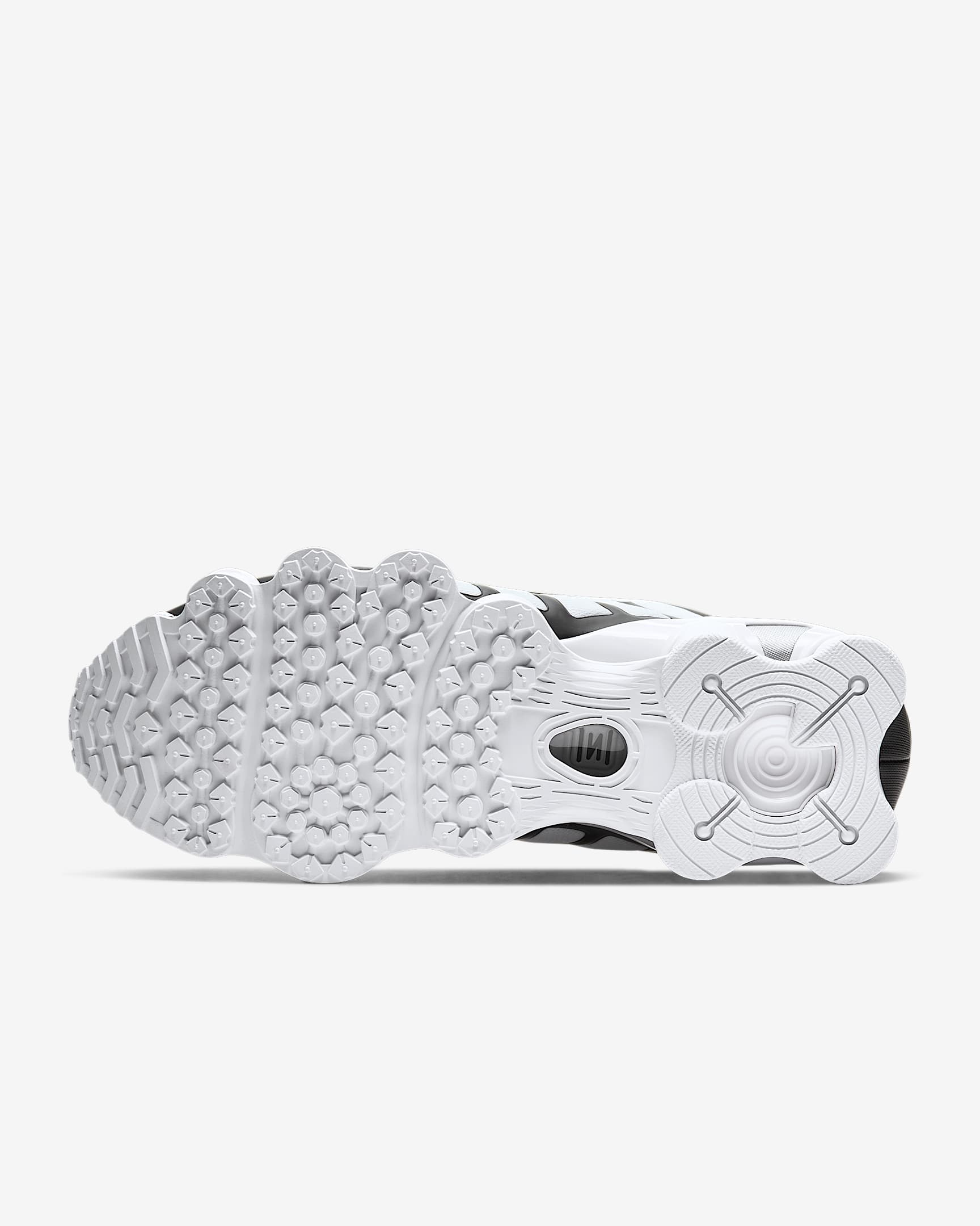 Nike Shox TL Men's Shoes - White/Metallic Platinum/Black