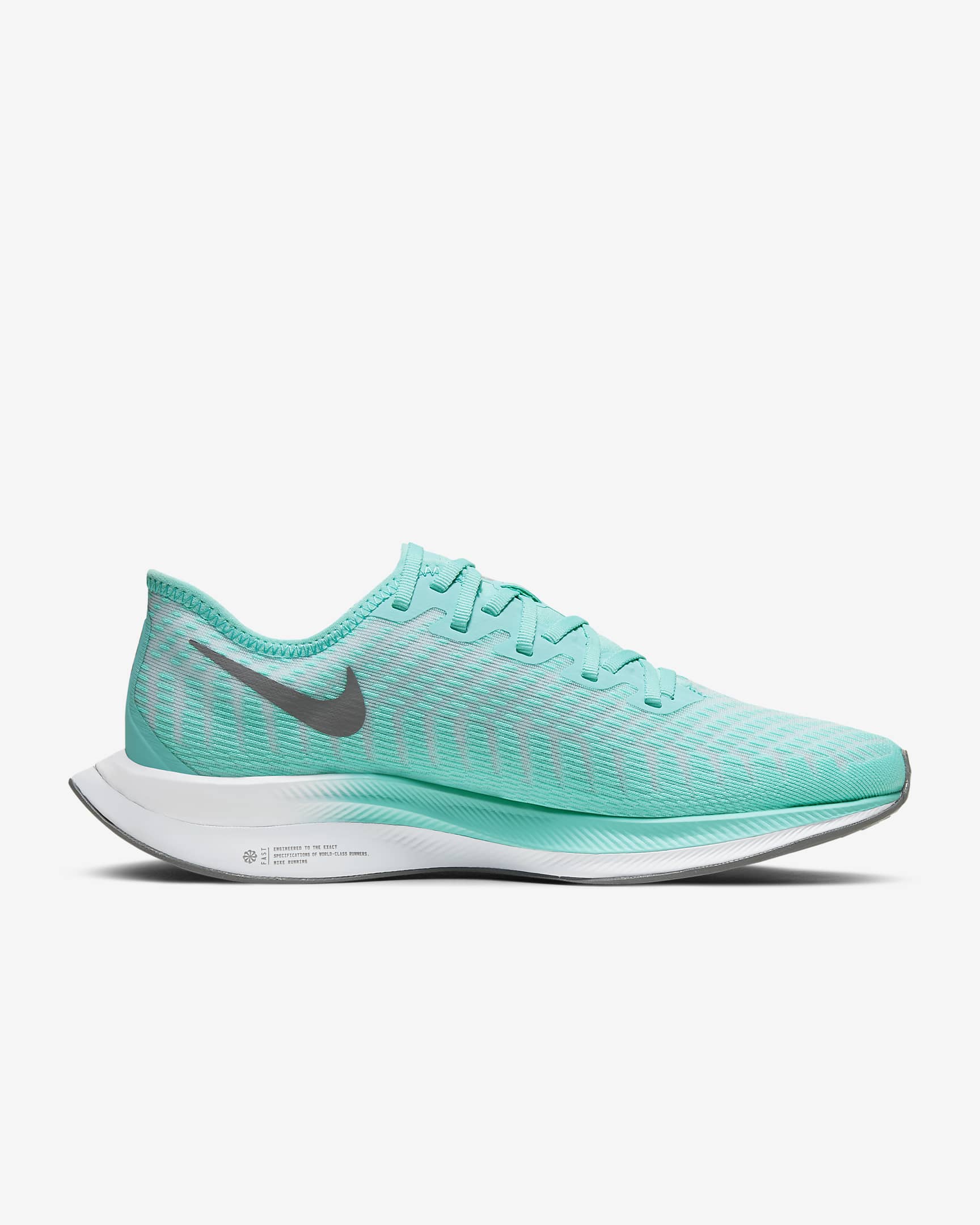 Nike Zoom Pegasus Turbo 2 Women's Running Shoes - Aurora Green/Sky Grey/Particle Grey/Smoke Grey