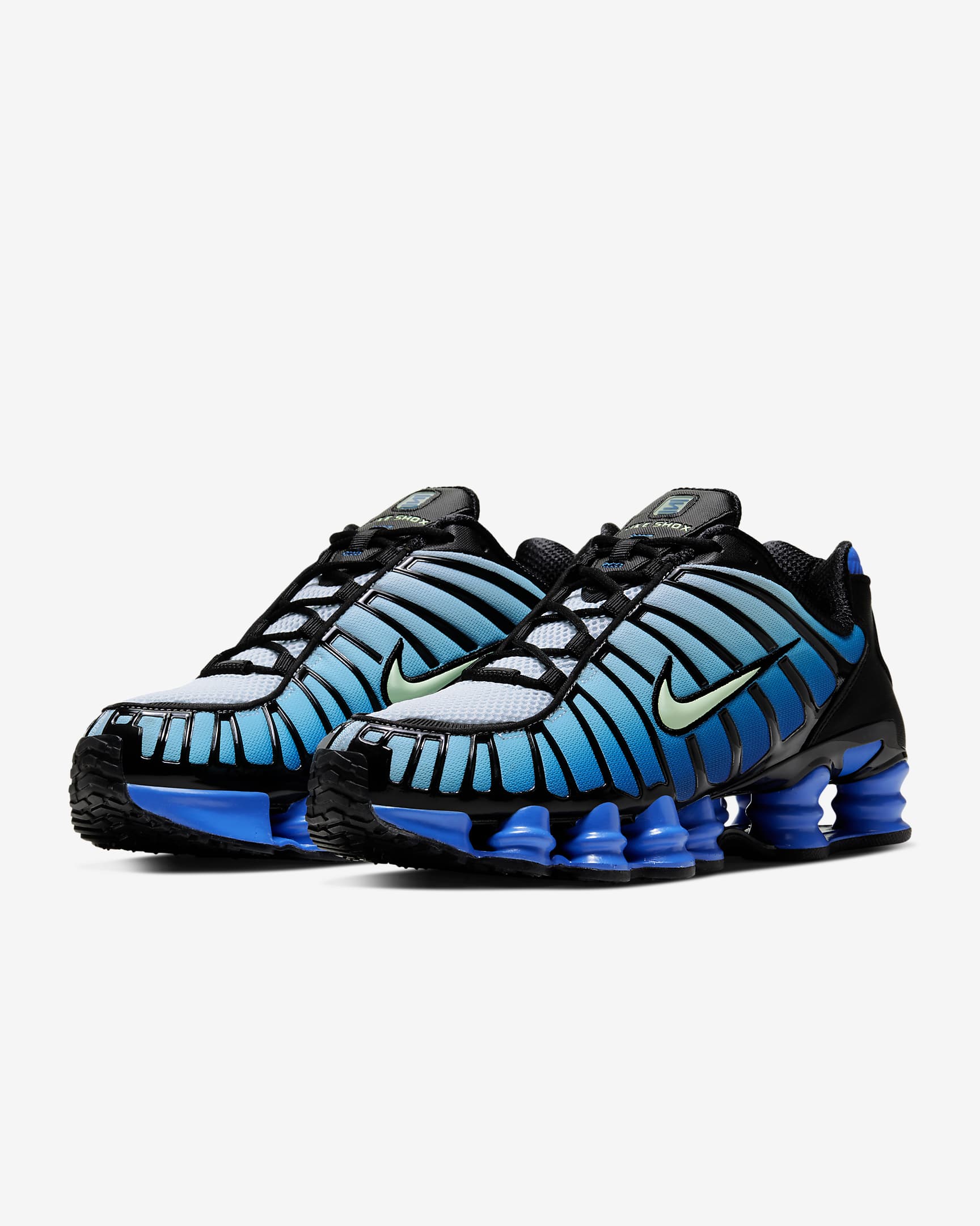 Nike Shox TL Herrenschuh - Schwarz/Racer Blue/Vapor Green