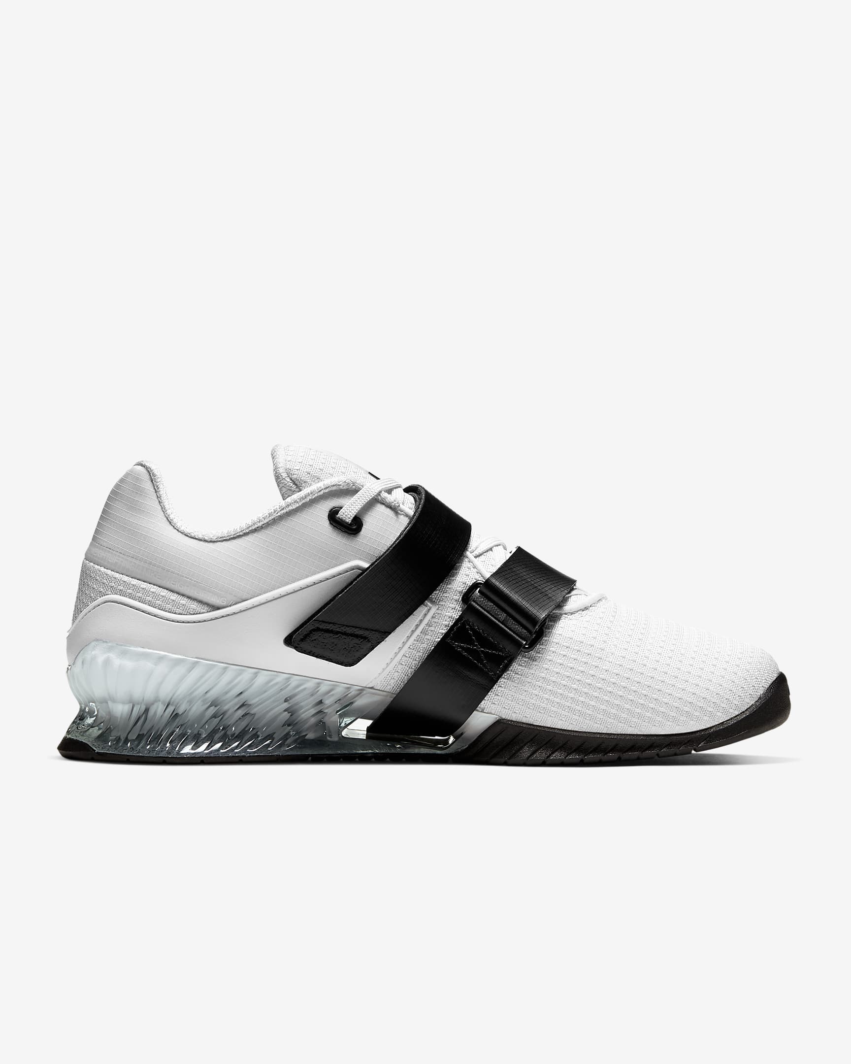 Nike Romaleos 4 Weightlifting Shoes - White/White/Black