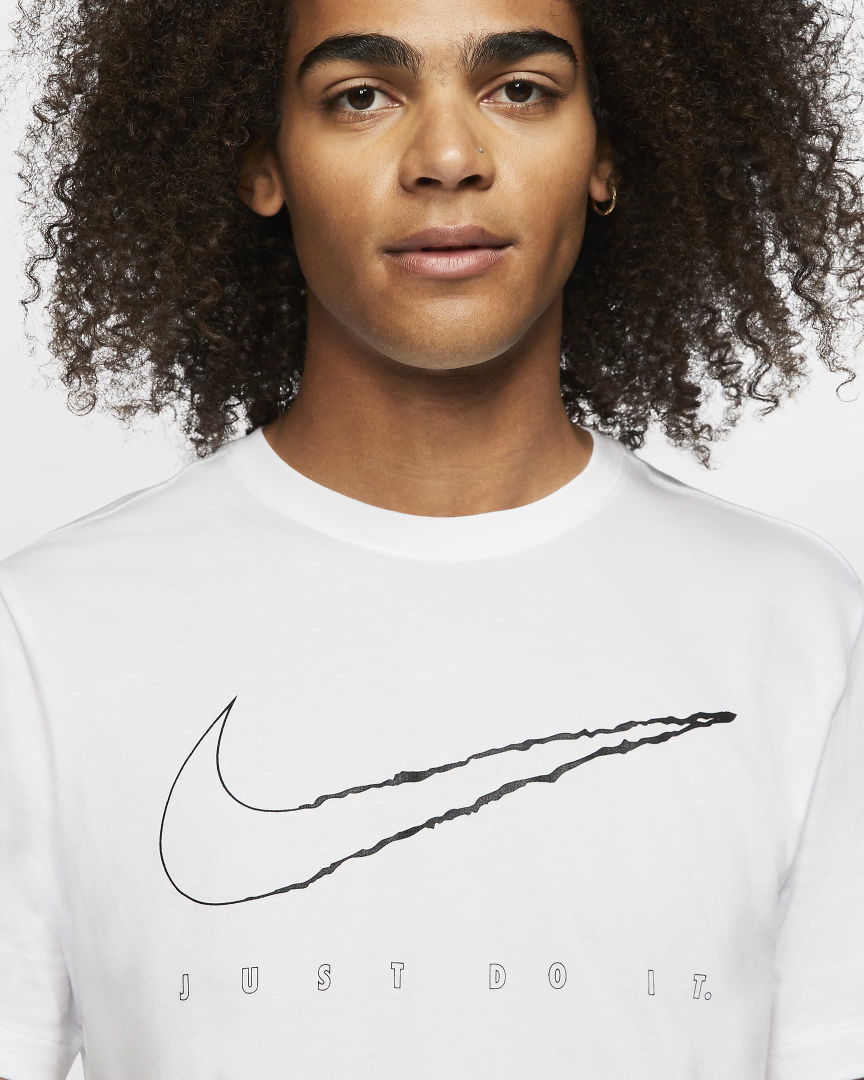 Nike Dri-FIT Men's Training T-Shirt - White