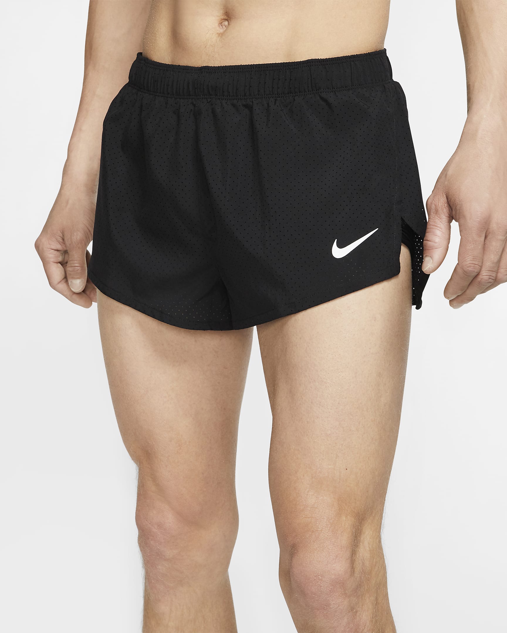 Nike Dri-FIT Fast Men's 2" Brief-Lined Racing Shorts - Black