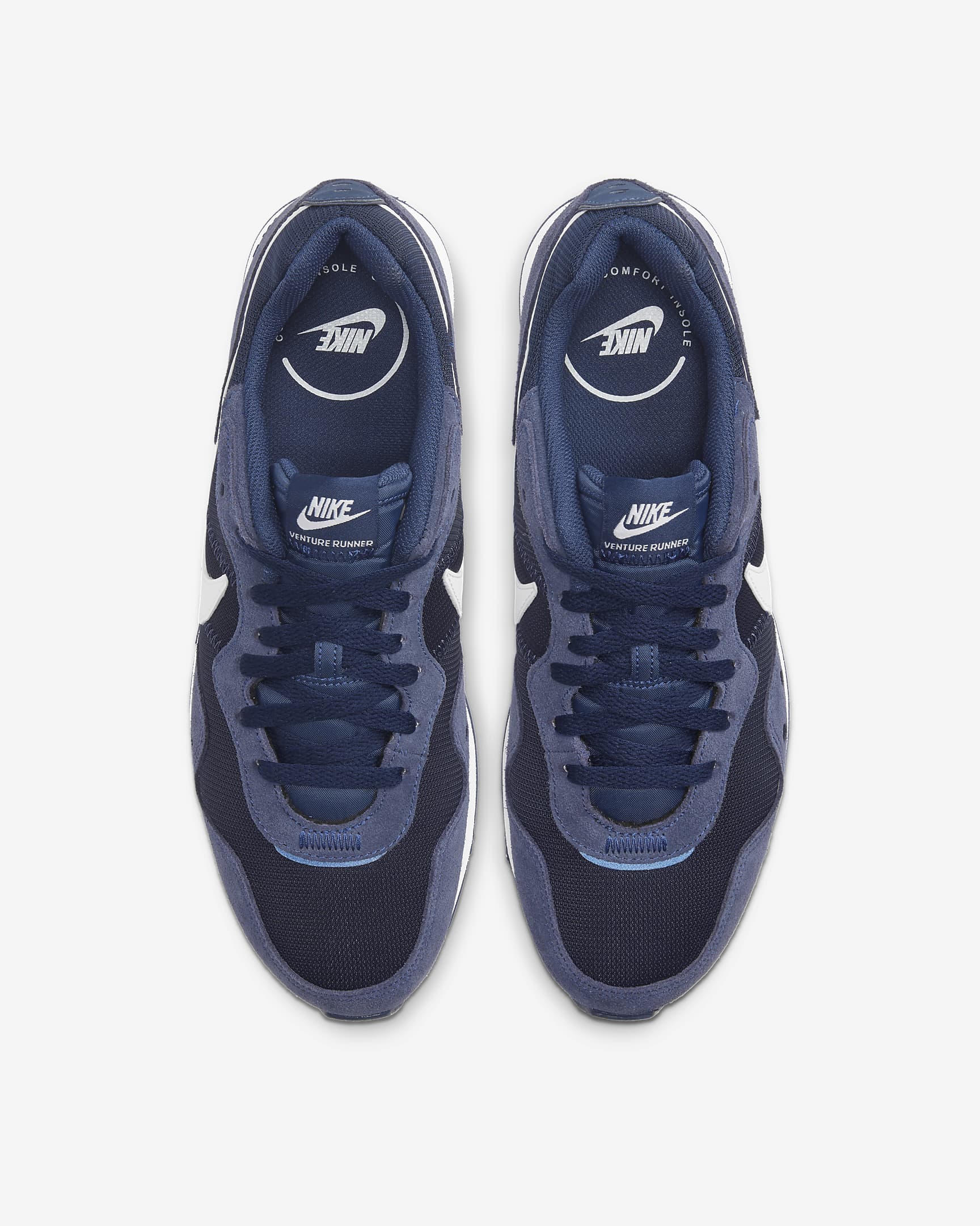 Buty męskie Nike Venture Runner - Midnight Navy/Midnight Navy/Biel