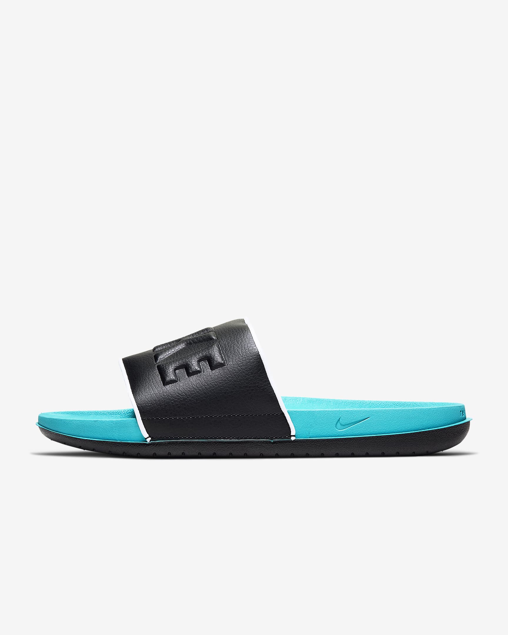 Nike Offcourt Men's Slides - Oracle Aqua/White/Black