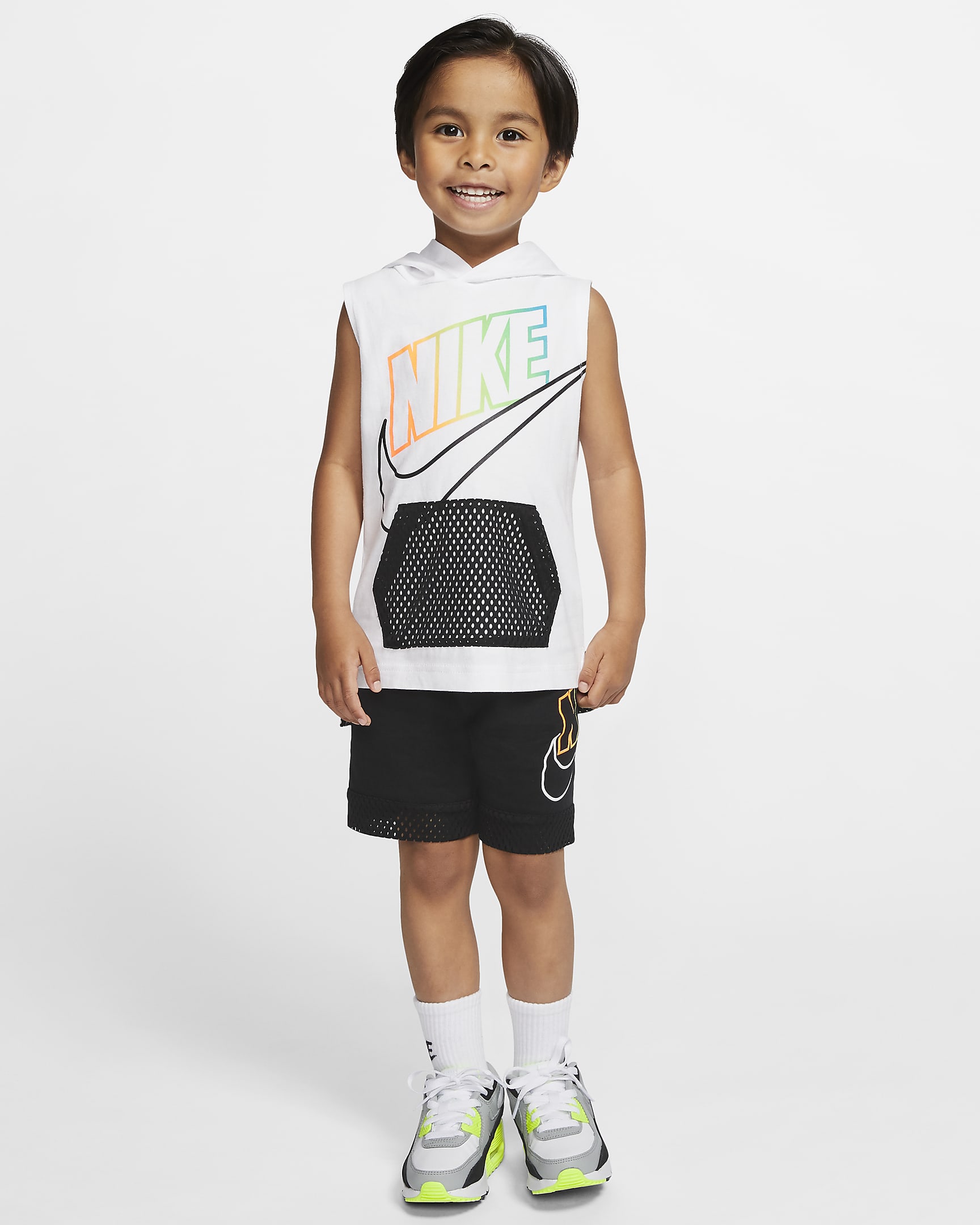 Prenda para la parte superior con capucha para bebé. Nike.com