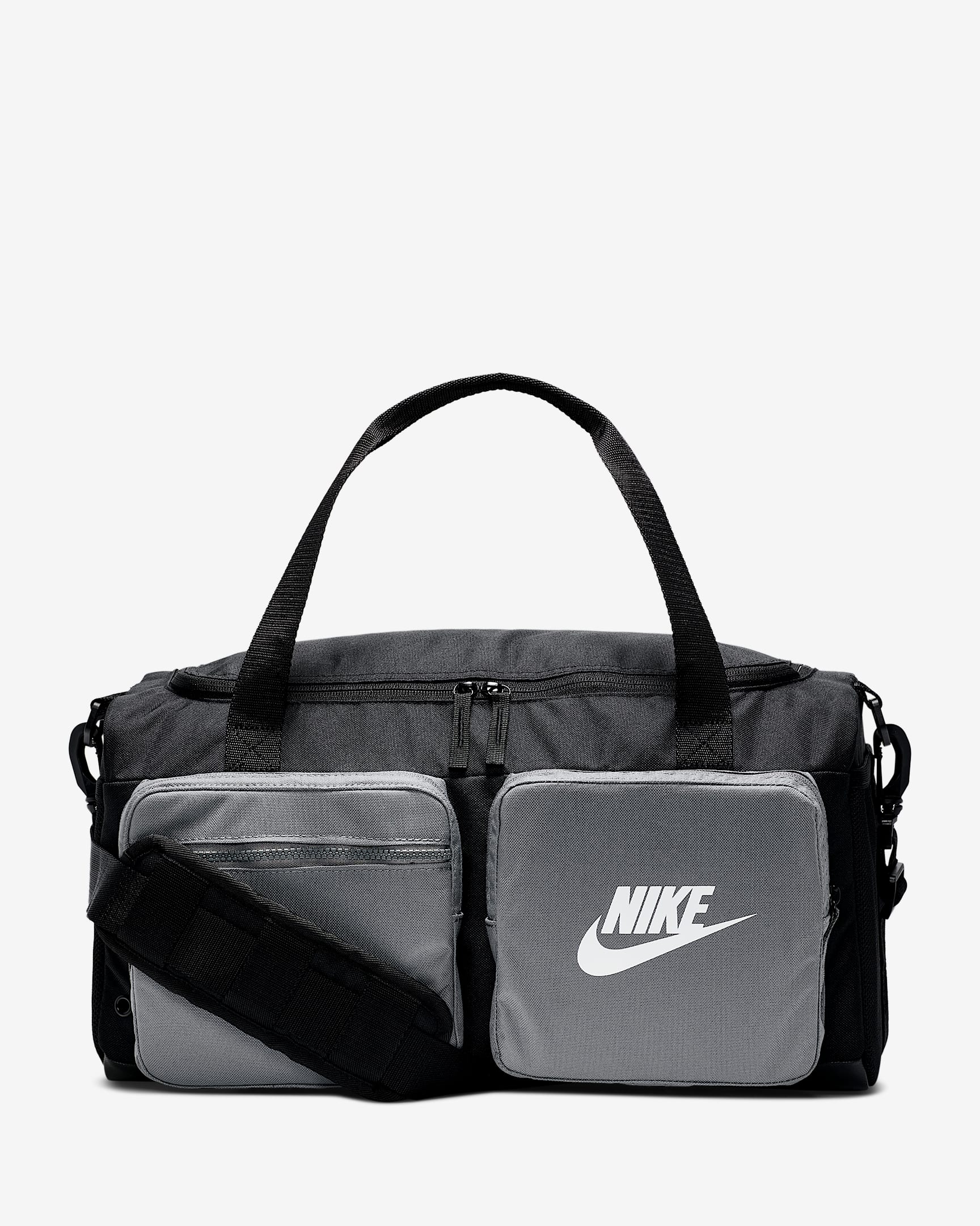 Nike Future Pro Kids' Duffel Bag (30L) - Black/Iron Grey/White